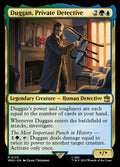 Duggan, Private Detective – Rare Magic: The Gathering card from Doctor Who (#123)