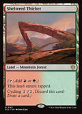 Sheltered Thicket – Rare Magic: The Gathering card from Lorwyn Eclipsed Commander (#167)