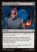 Zuko's Conviction – Uncommon Magic: The Gathering card from Avatar: The Last Airbender (#123)