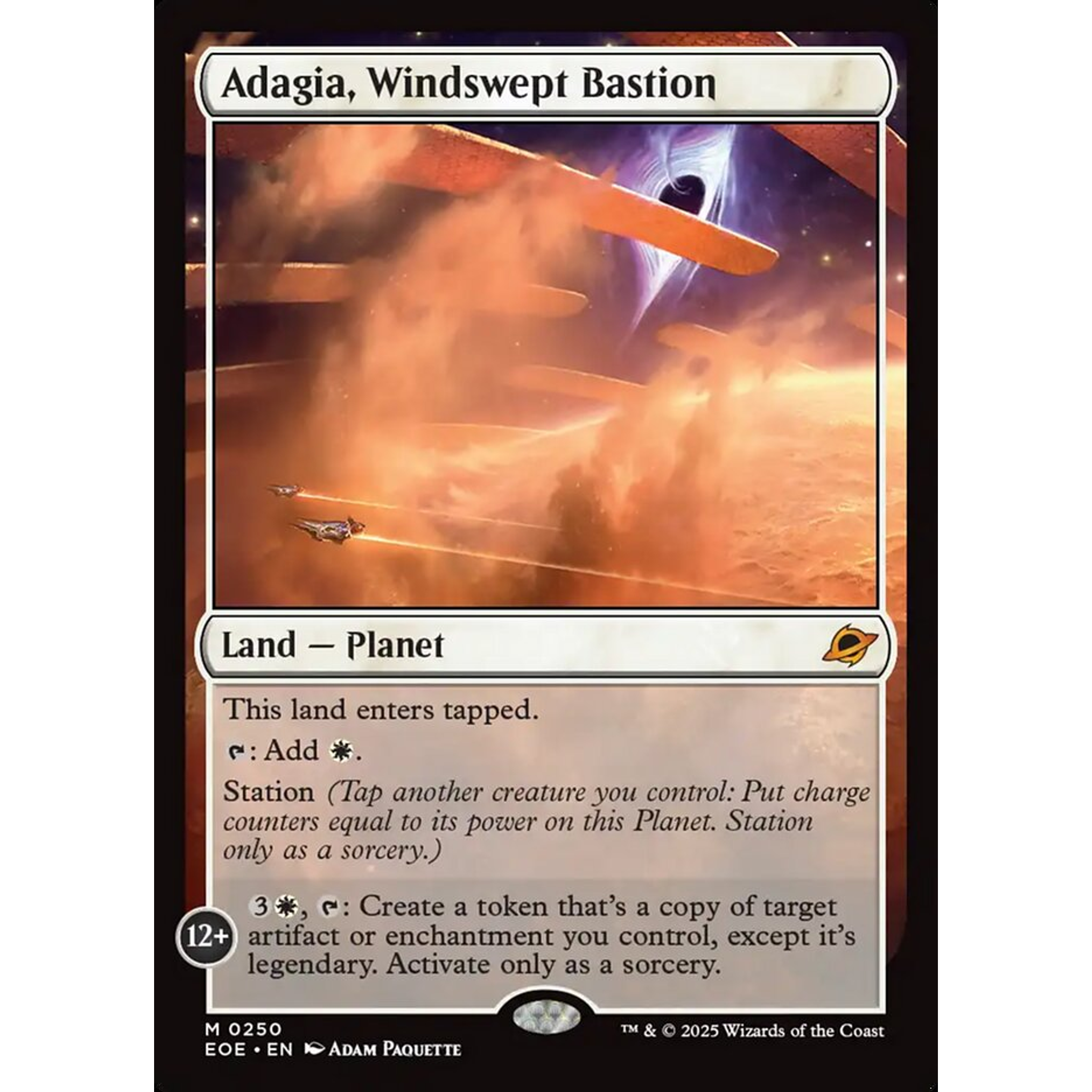 Adagia, Windswept Bastion (EOE 250) — Moore Collectables UK