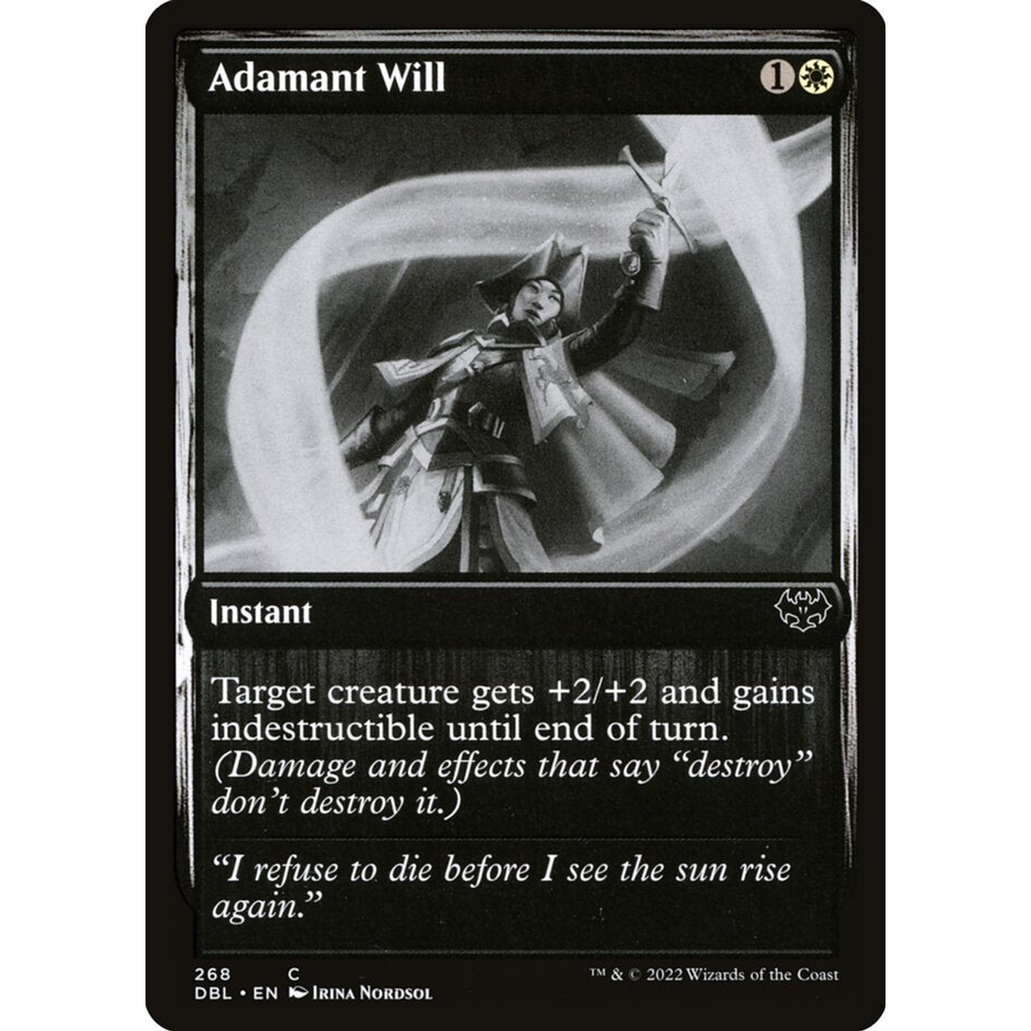 Adamant Will (DBL 268) — Moore Collectables UK