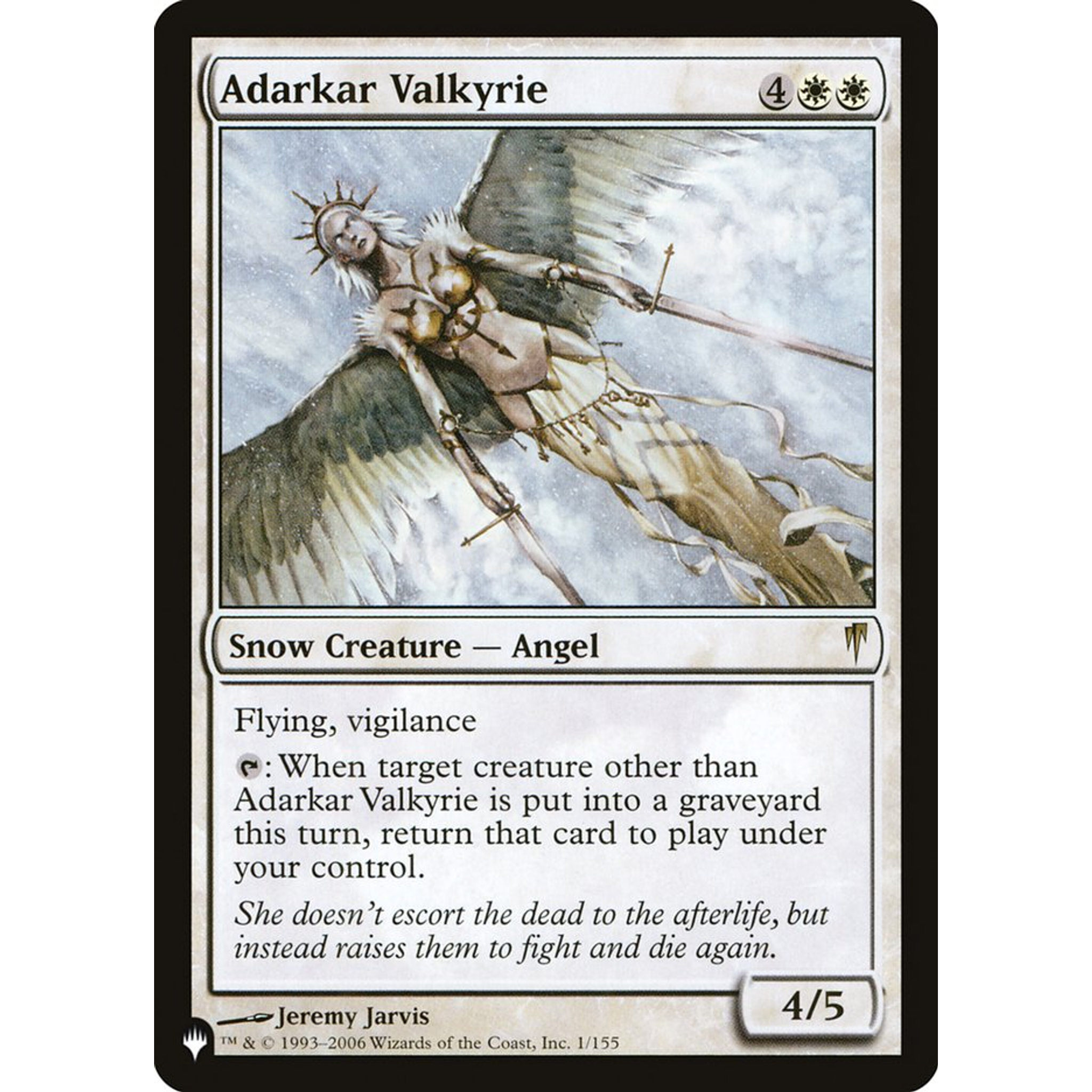 Adarkar Valkyrie (PLST CSP-1) — Moore Collectables UK