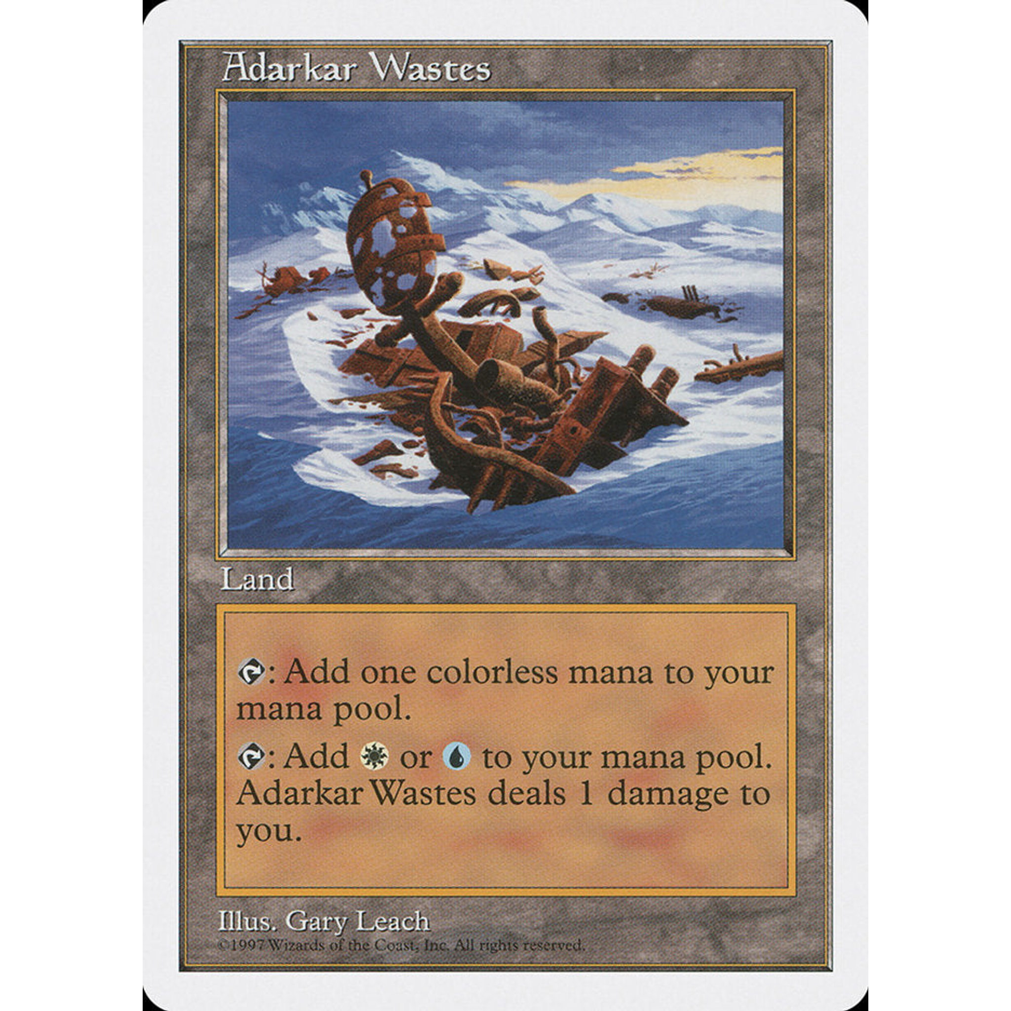 Adarkar Wastes (5ED 410) — Moore Collectables UK