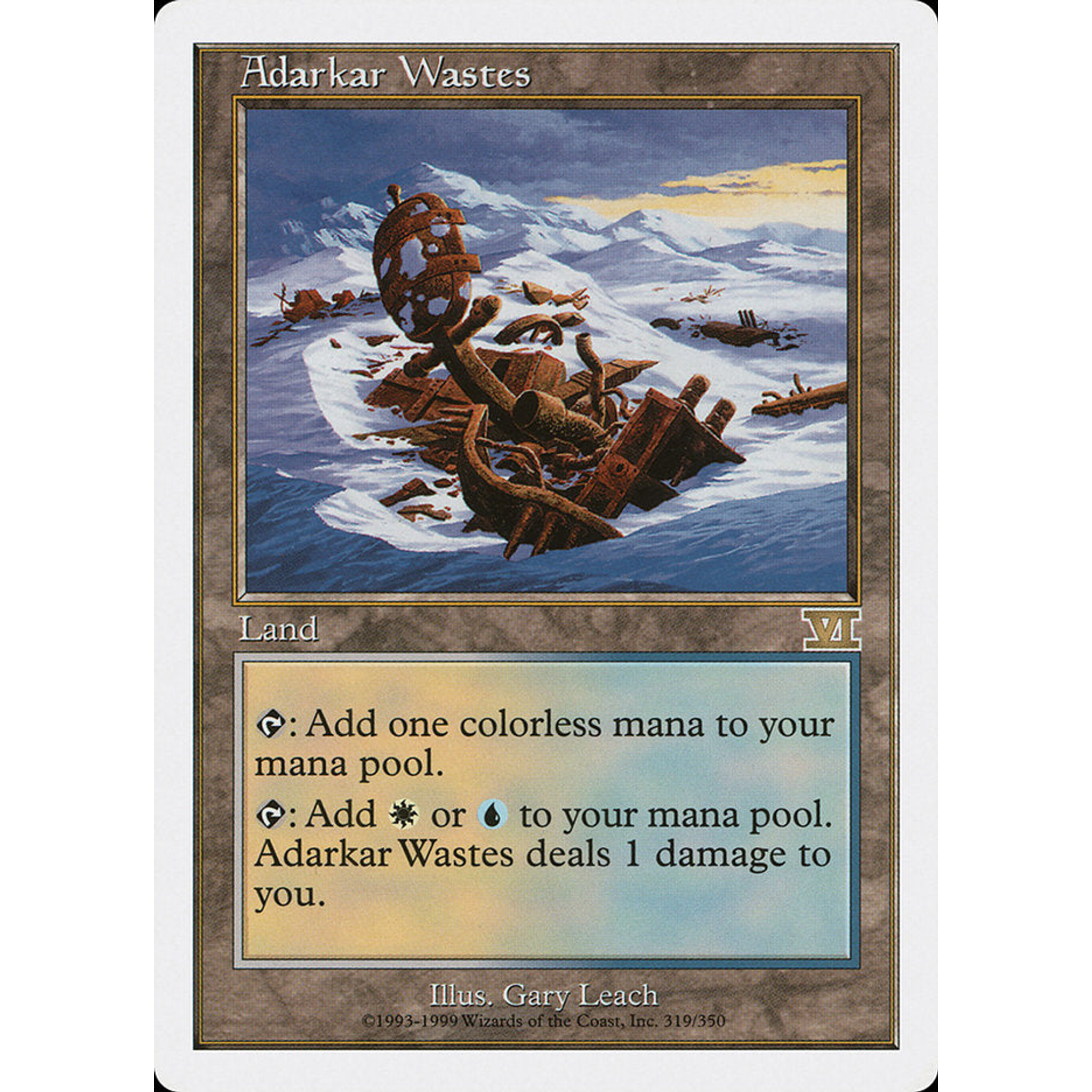 Adarkar Wastes (6ED 319) — Moore Collectables UK