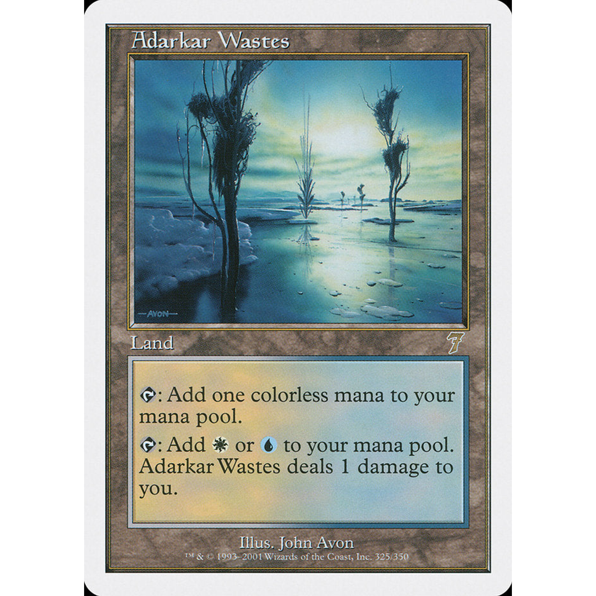 Adarkar Wastes (7ED 325) — Moore Collectables UK