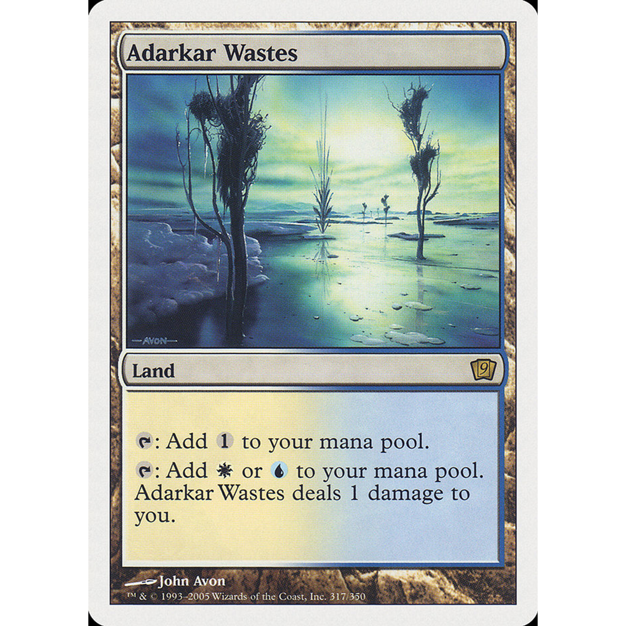 Adarkar Wastes (9ED 317) — Moore Collectables UK