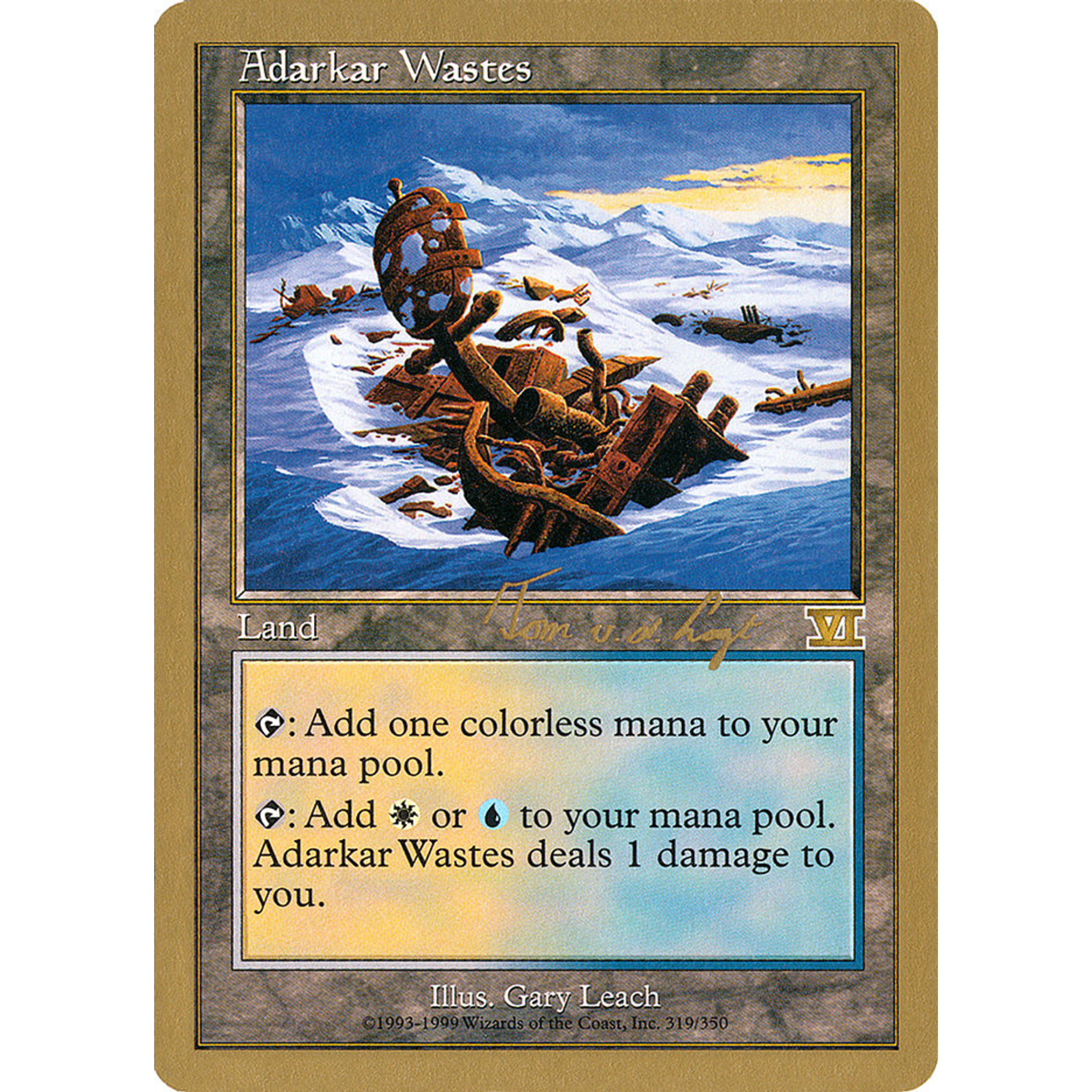 Adarkar Wastes (WC00 tvdl319) — Moore Collectables UK