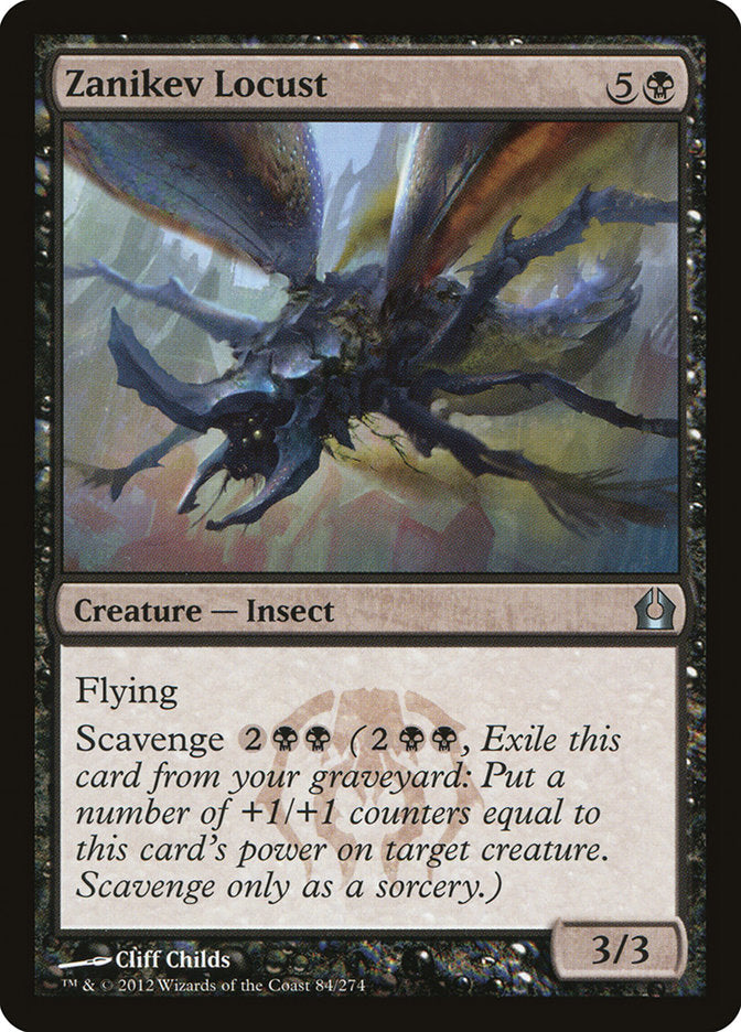 Zanikev Locust – Uncommon Magic: The Gathering card from Return to Ravnica (#84)