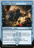 Animate Library – Rare Magic: The Gathering card from Unstable (#26)