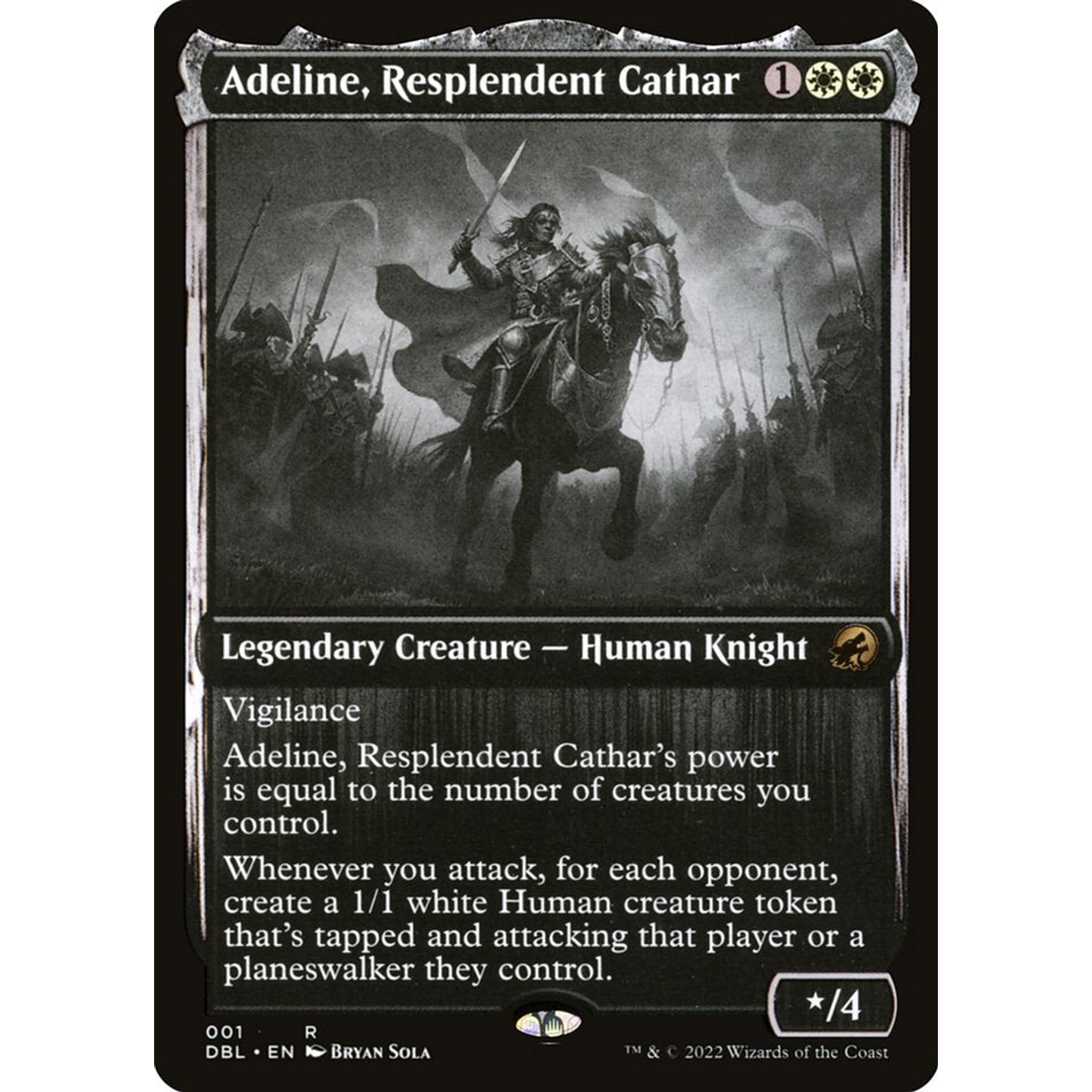 Adeline, Resplendent Cathar (DBL 1) — Moore Collectables UK