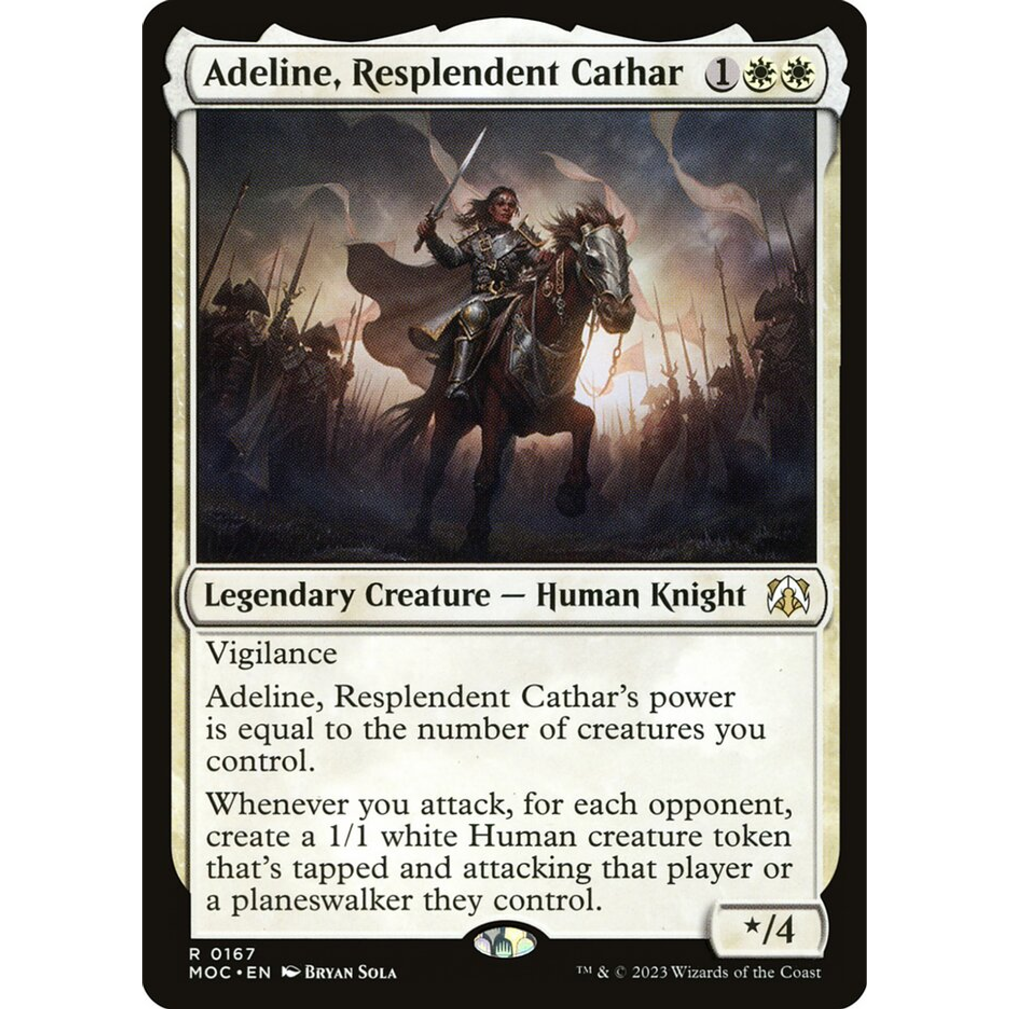 Adeline, Resplendent Cathar (MOC 167) — Moore Collectables UK