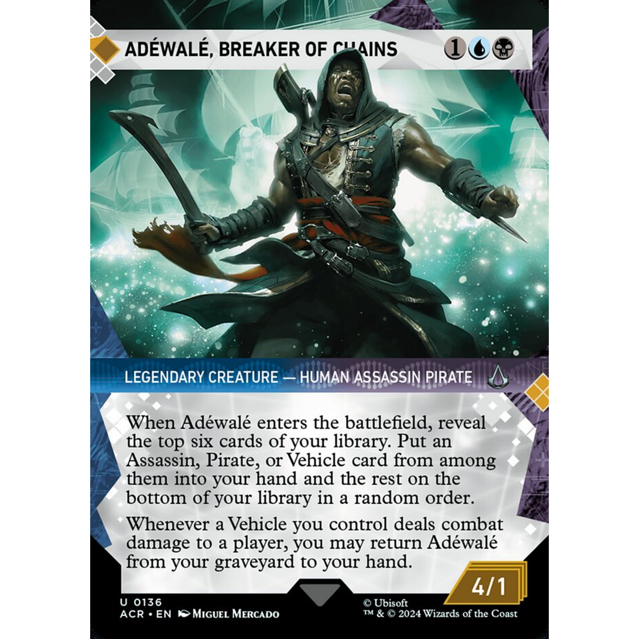 Adéwalé, Breaker of Chains (ACR 136) — Moore Collectables UK