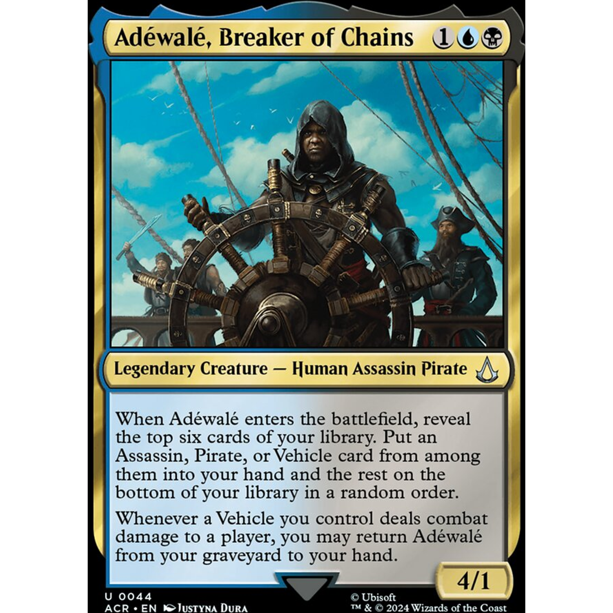 Adéwalé, Breaker of Chains (ACR 44) — Moore Collectables UK