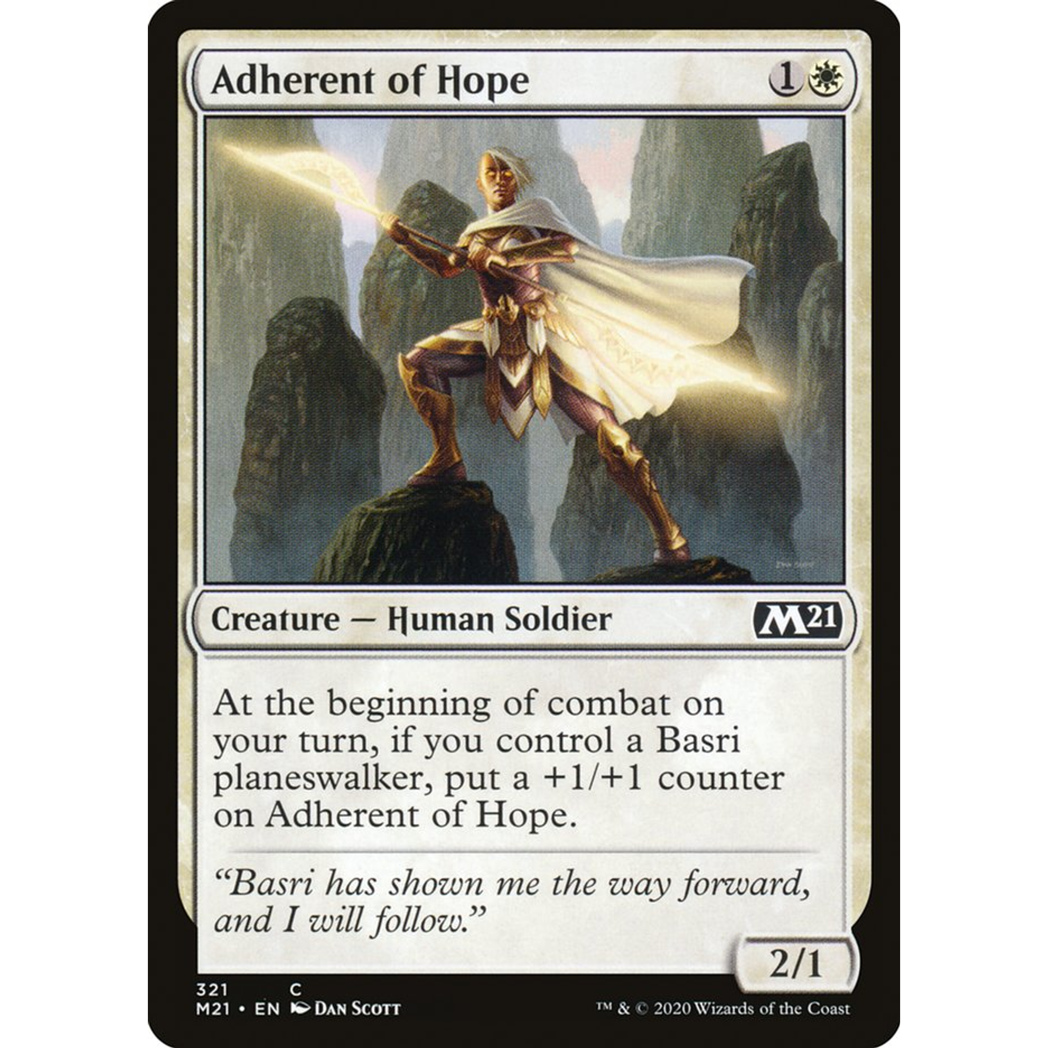 Adherent of Hope (M21 321) — Moore Collectables UK