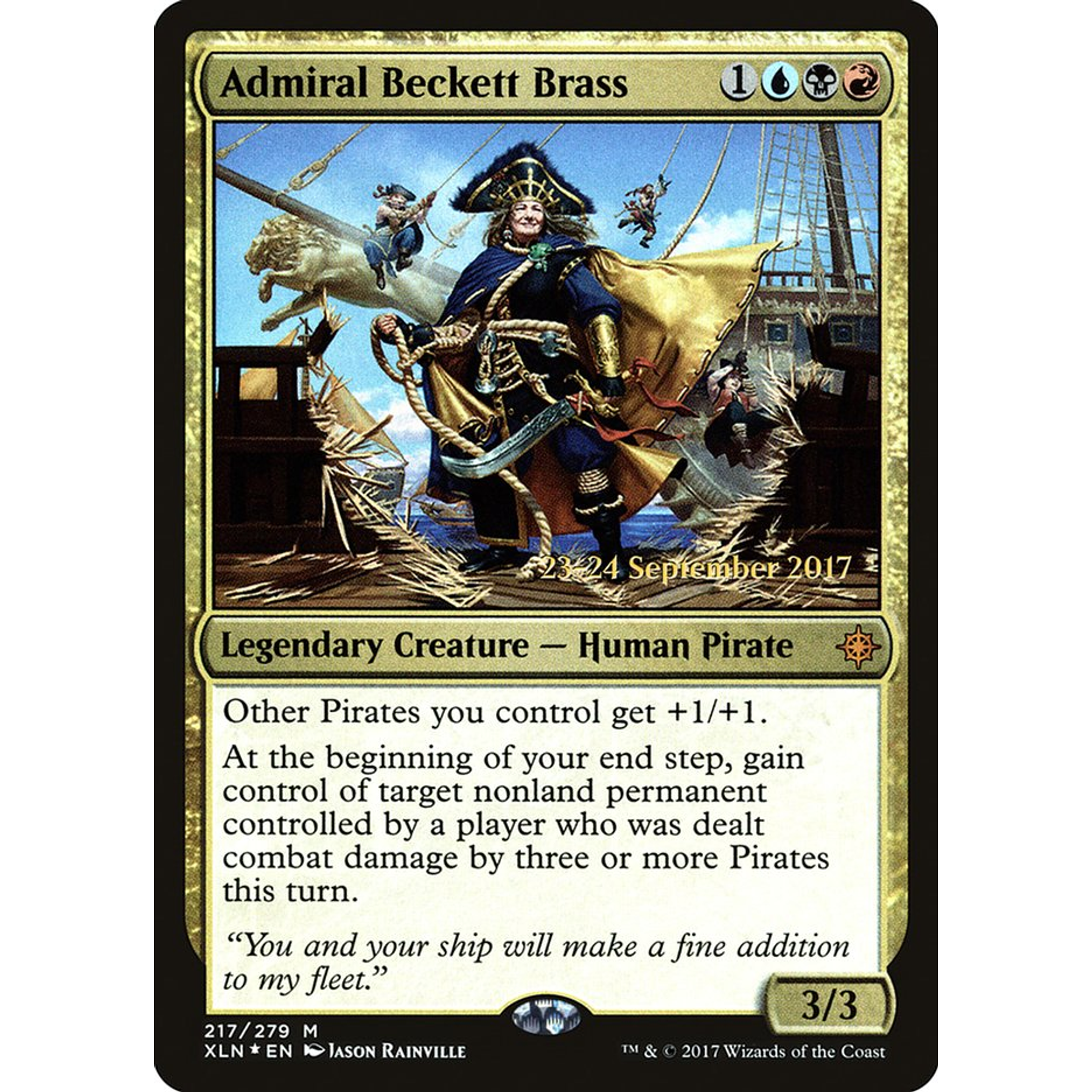 Admiral Beckett Brass (PXLN 217s) — Moore Collectables UK