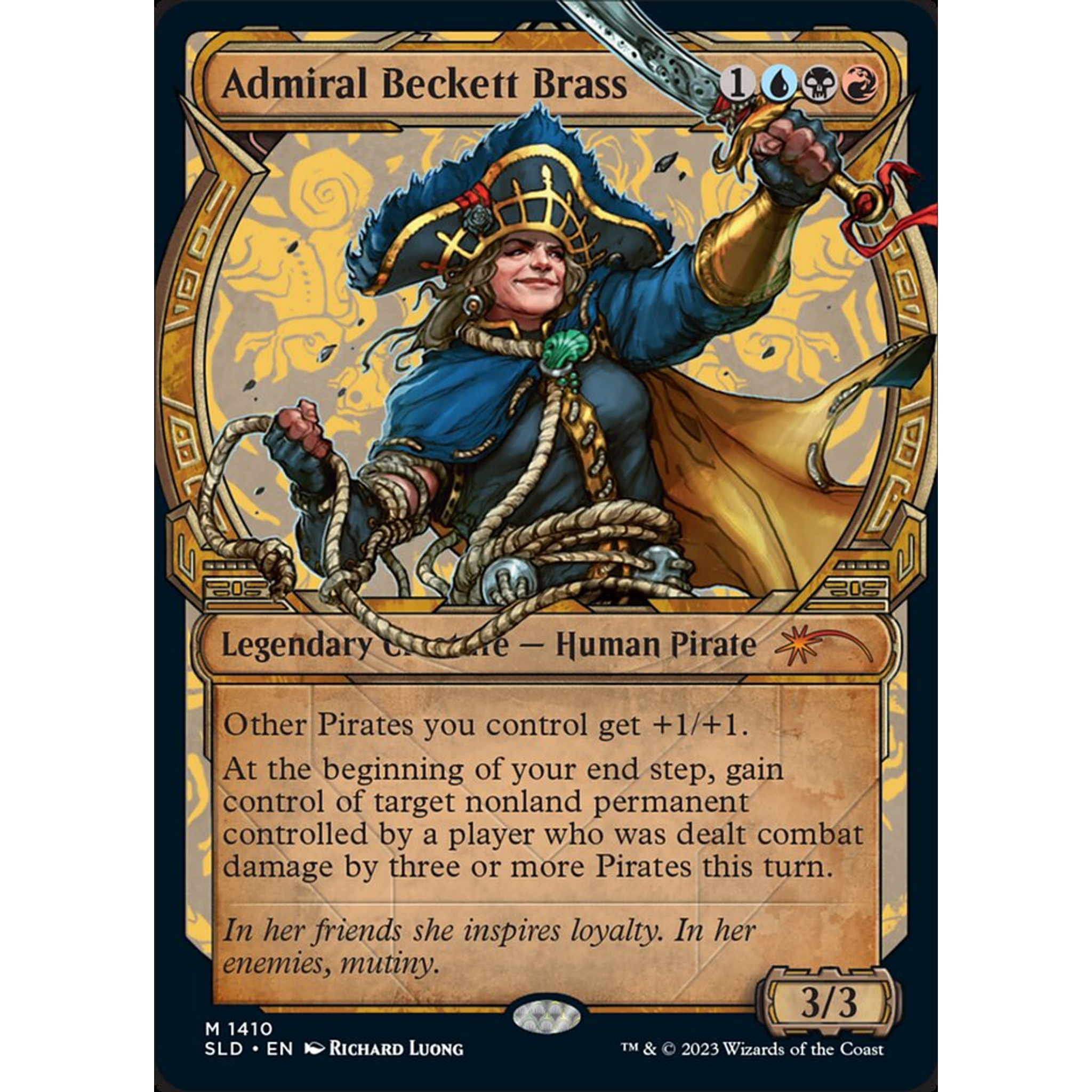Admiral Beckett Brass (SLD 1410) — Moore Collectables UK