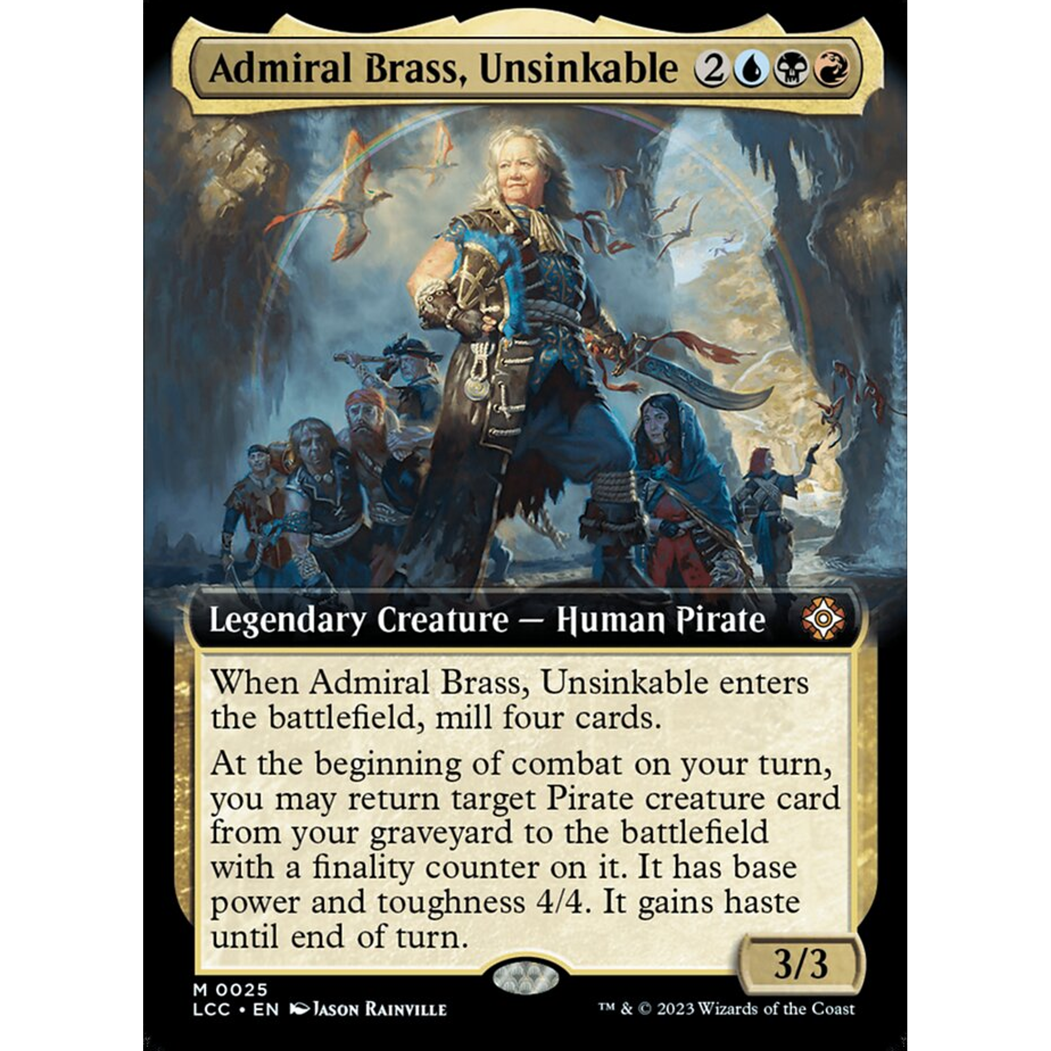 Admiral Brass, Unsinkable (LCC 25) — Moore Collectables UK