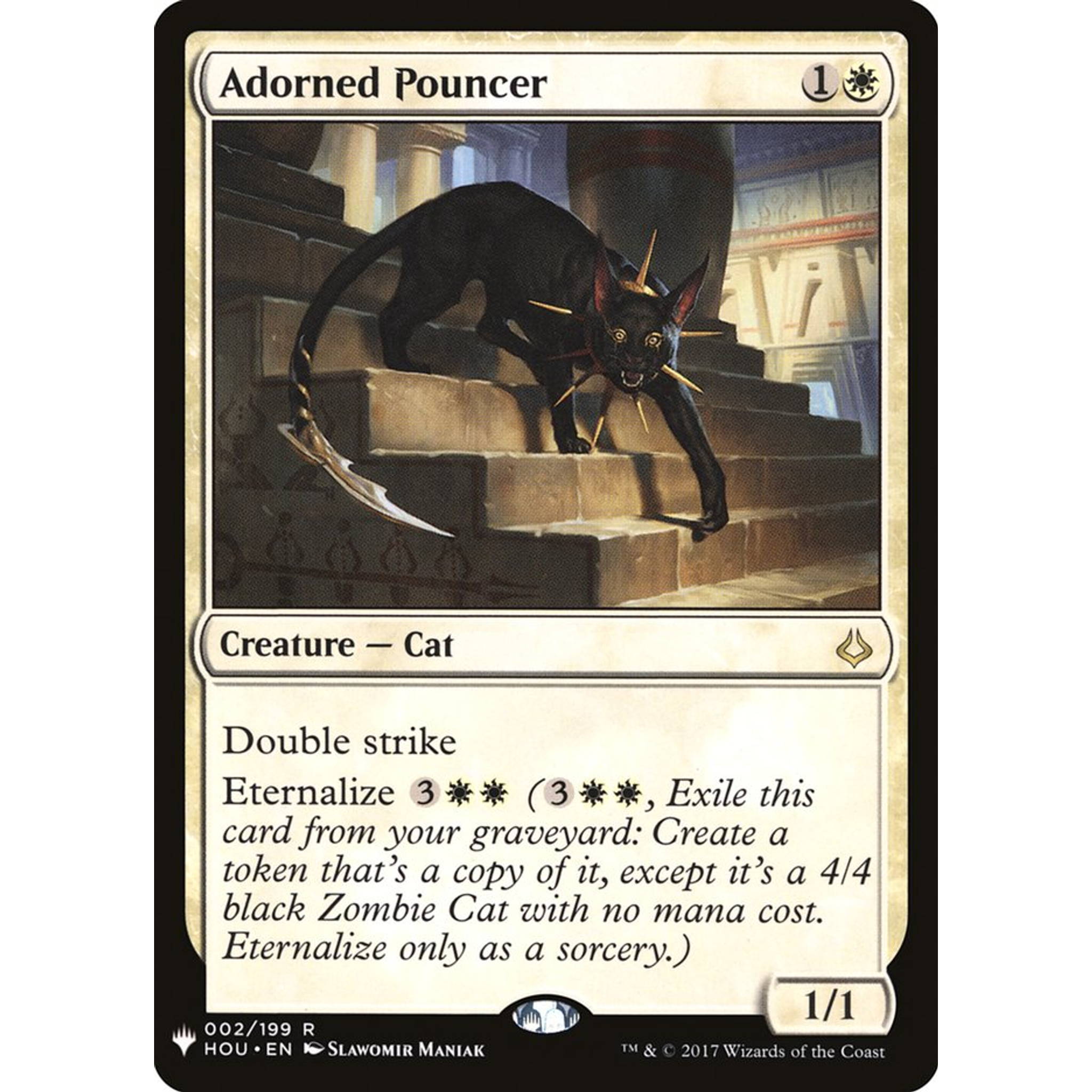 Adorned Pouncer (PLST HOU-2) — Moore Collectables UK