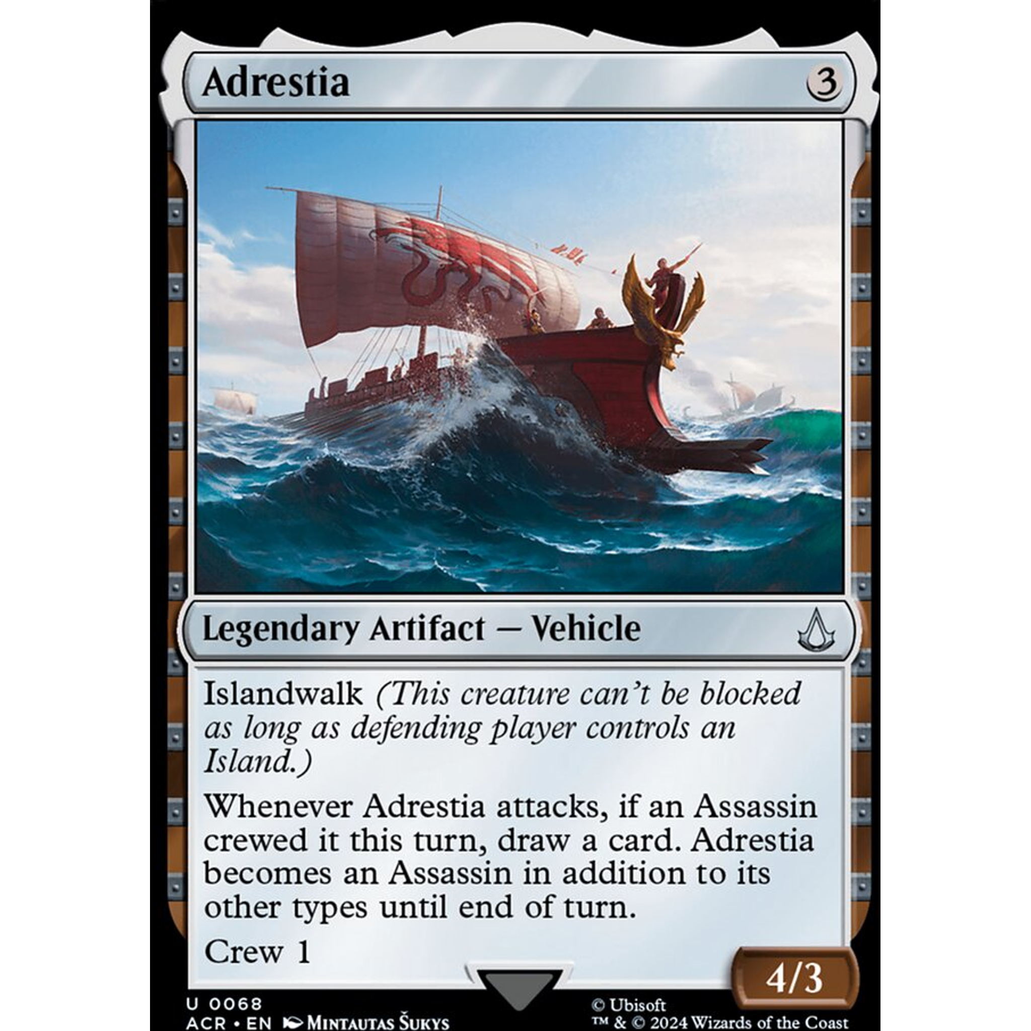 Adrestia (ACR 68) — Moore Collectables UK