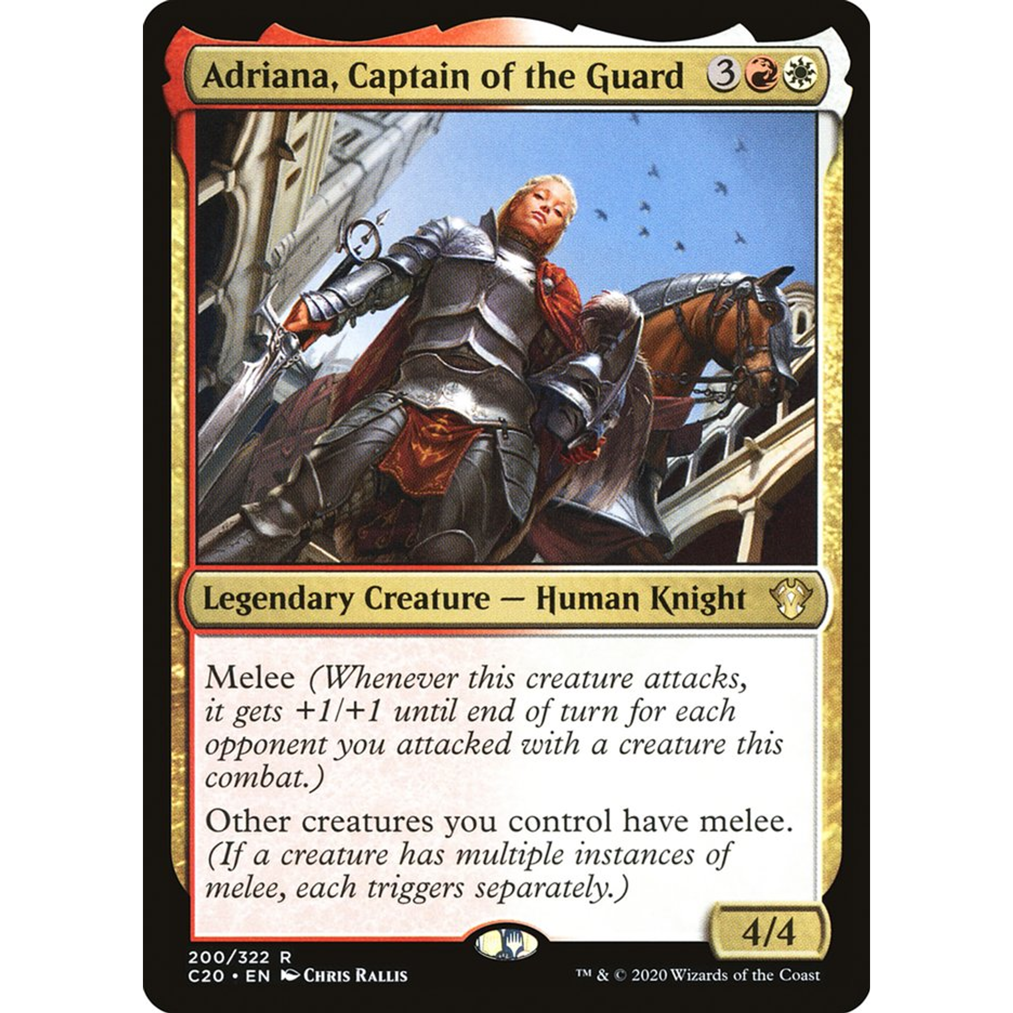 Adriana, Captain of the Guard (C20 200) — Moore Collectables UK