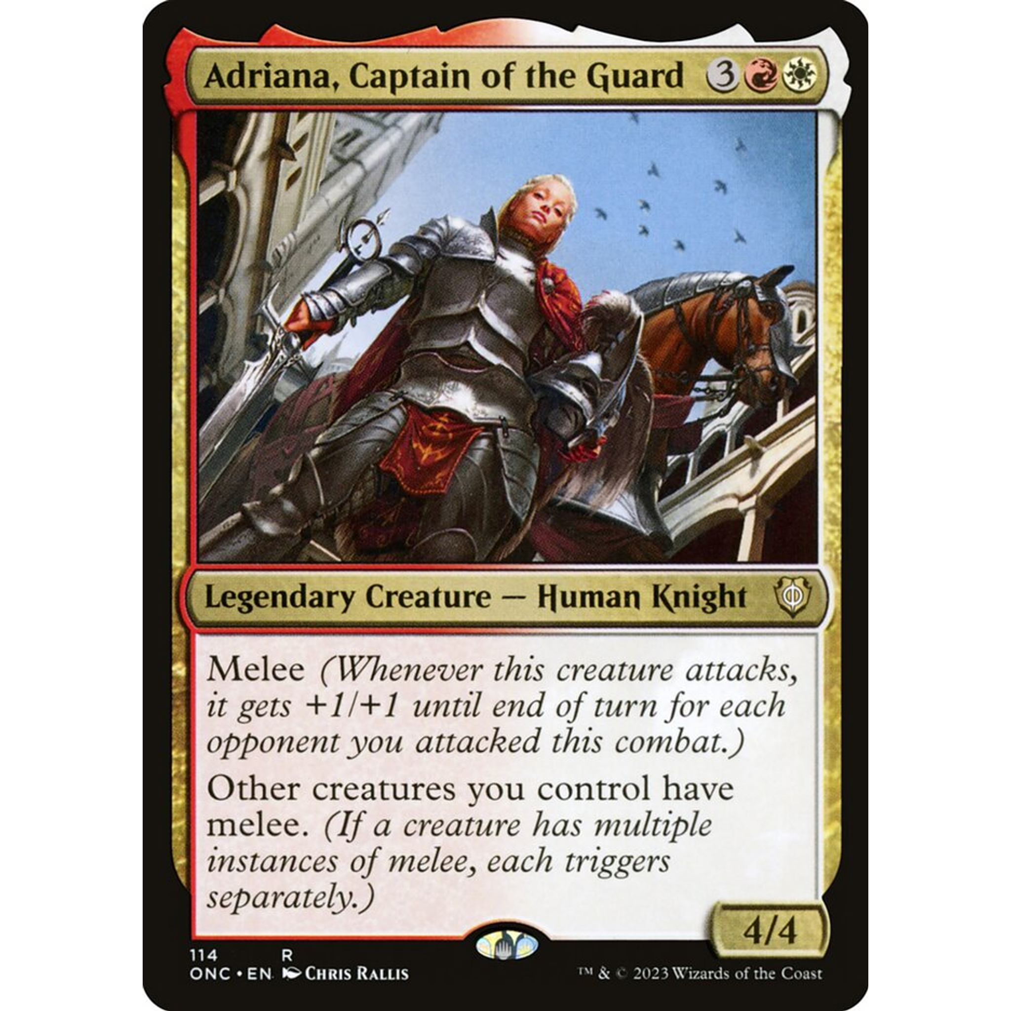 Adriana, Captain of the Guard (ONC 114) — Moore Collectables UK