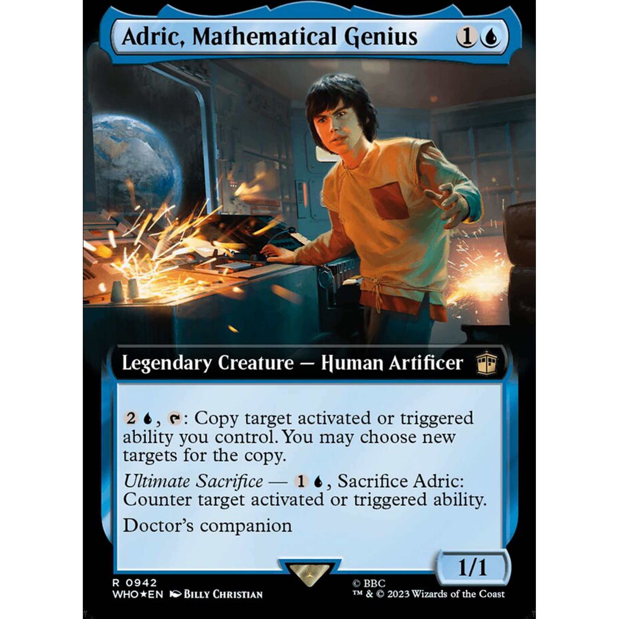 Adric, Mathematical Genius (WHO 942) — Moore Collectables UK