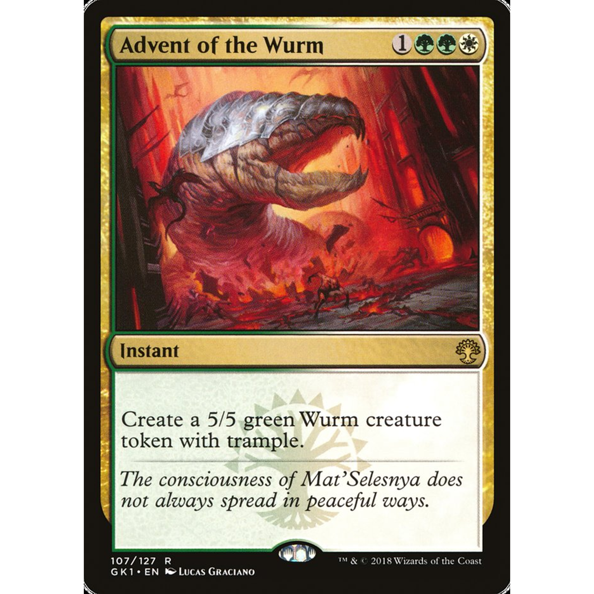 Advent of the Wurm (GK1 107) — Moore Collectables UK