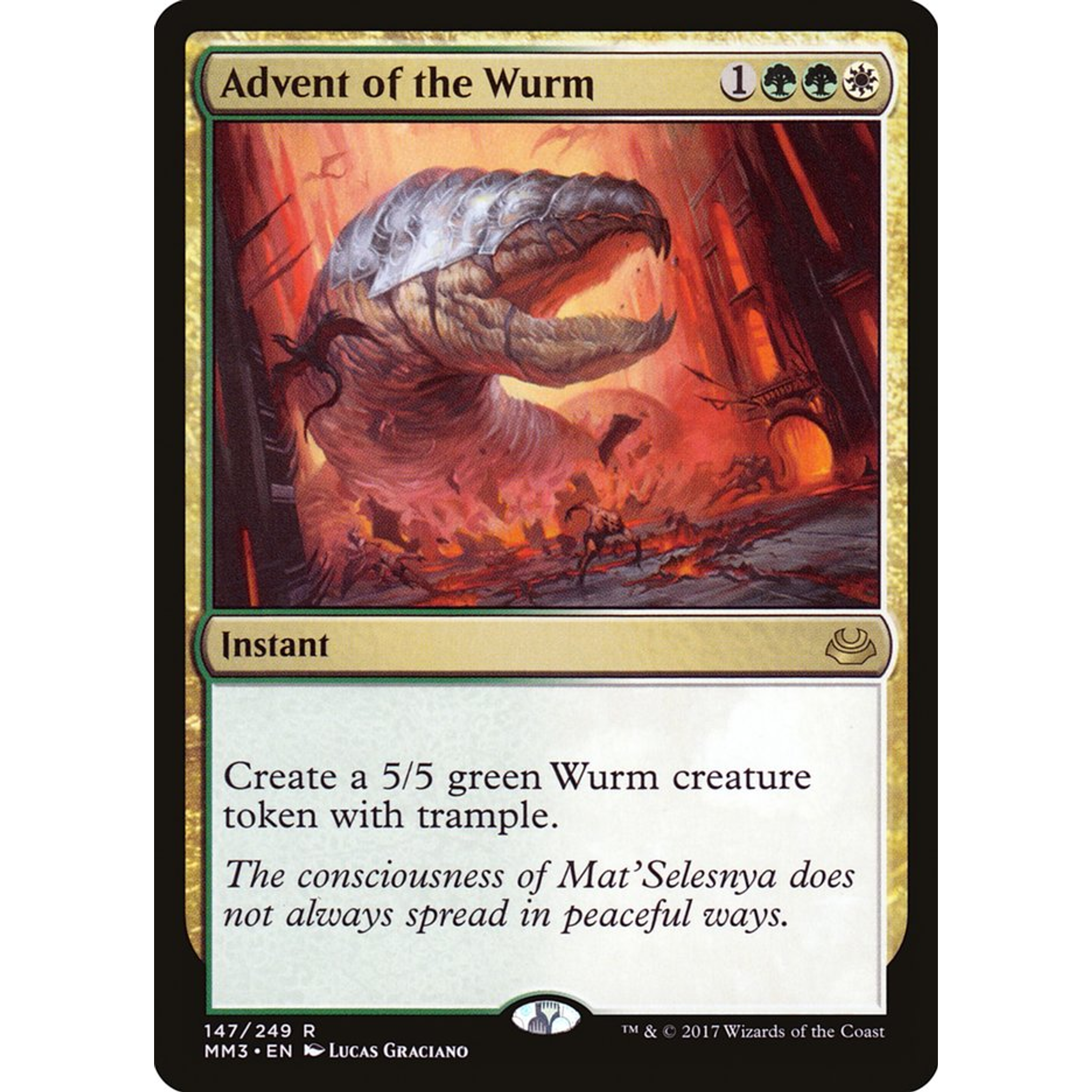 Advent of the Wurm (MM3 147) — Moore Collectables UK