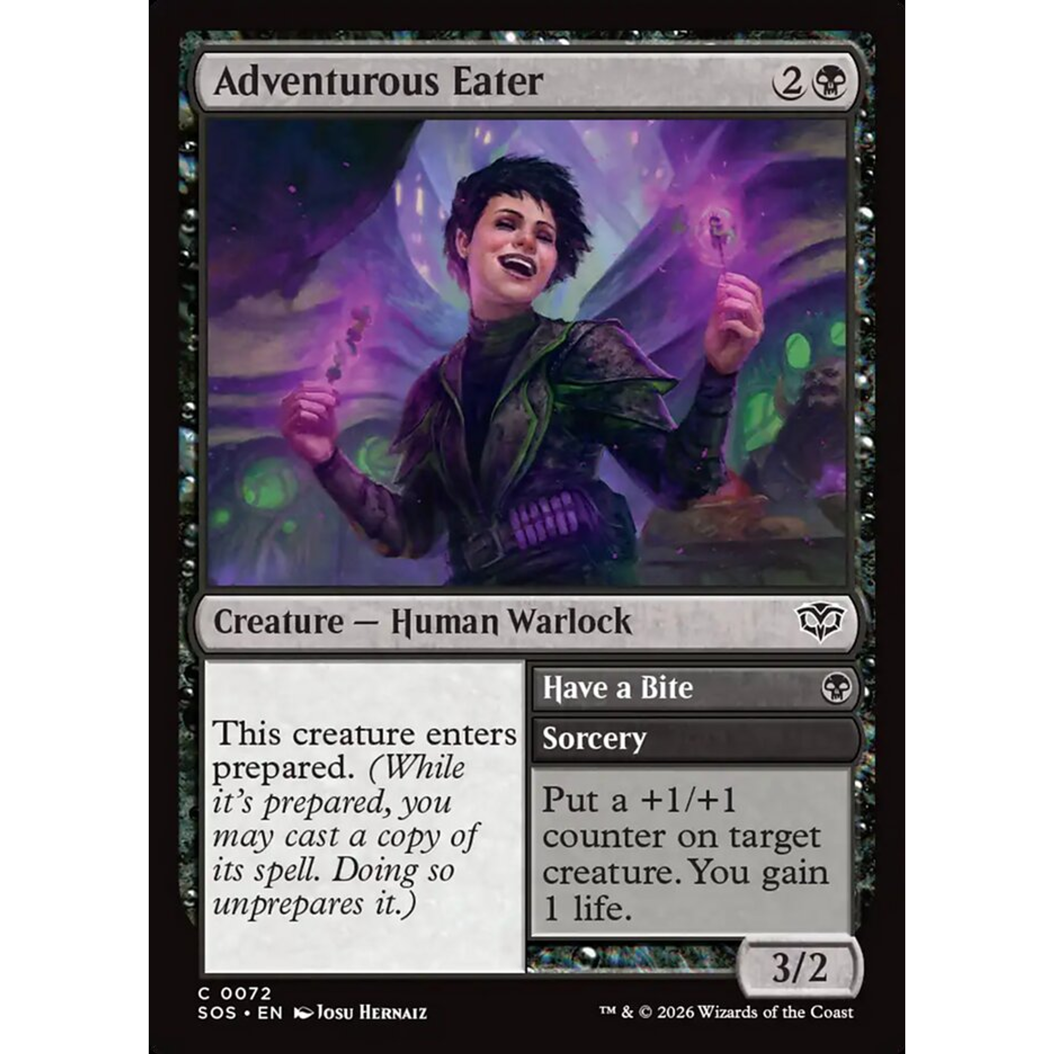 Adventurous Eater // Have a Bite (SOS 72) — Moore Collectables UK