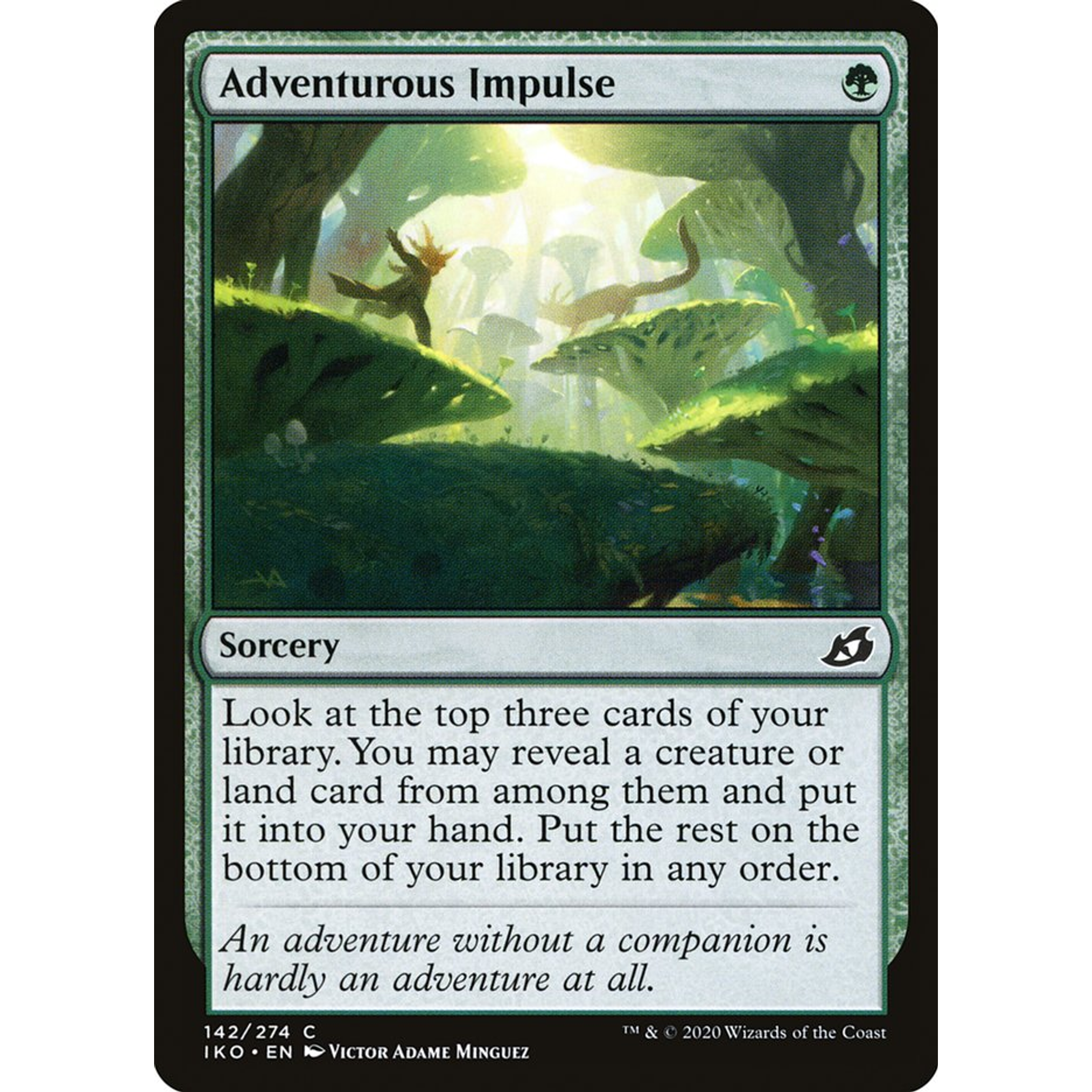 Adventurous Impulse (IKO 142) — Moore Collectables UK