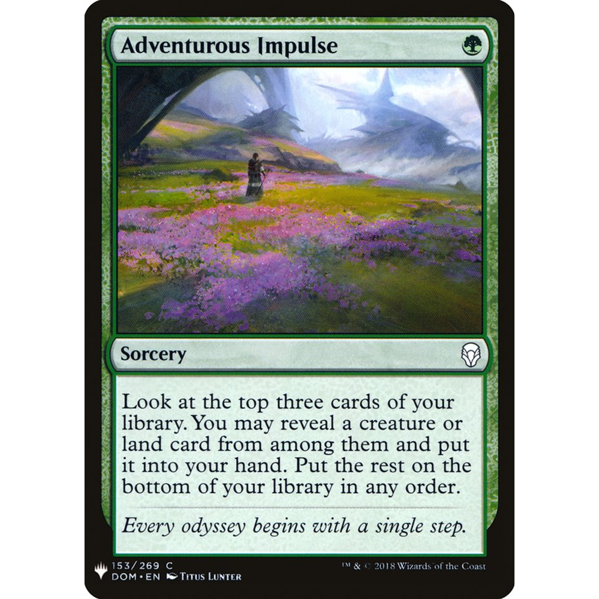Adventurous Impulse (PLST DOM-153) — Moore Collectables UK