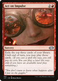 Act on Impulse – Uncommon Magic: The Gathering card from Jumpstart 2022 (#492)
