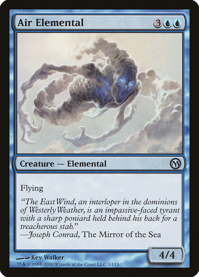 Air Elemental – Uncommon Magic: The Gathering card from Duels of the Planeswalkers (#1)
