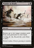 Wander in Death – Common Magic: The Gathering card from Amonkhet (#115)