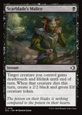 Scarblade's Malice – Common Magic: The Gathering card from Lorwyn Eclipsed (#119)