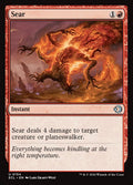 Sear – Uncommon Magic: The Gathering card from Lorwyn Eclipsed (#154)