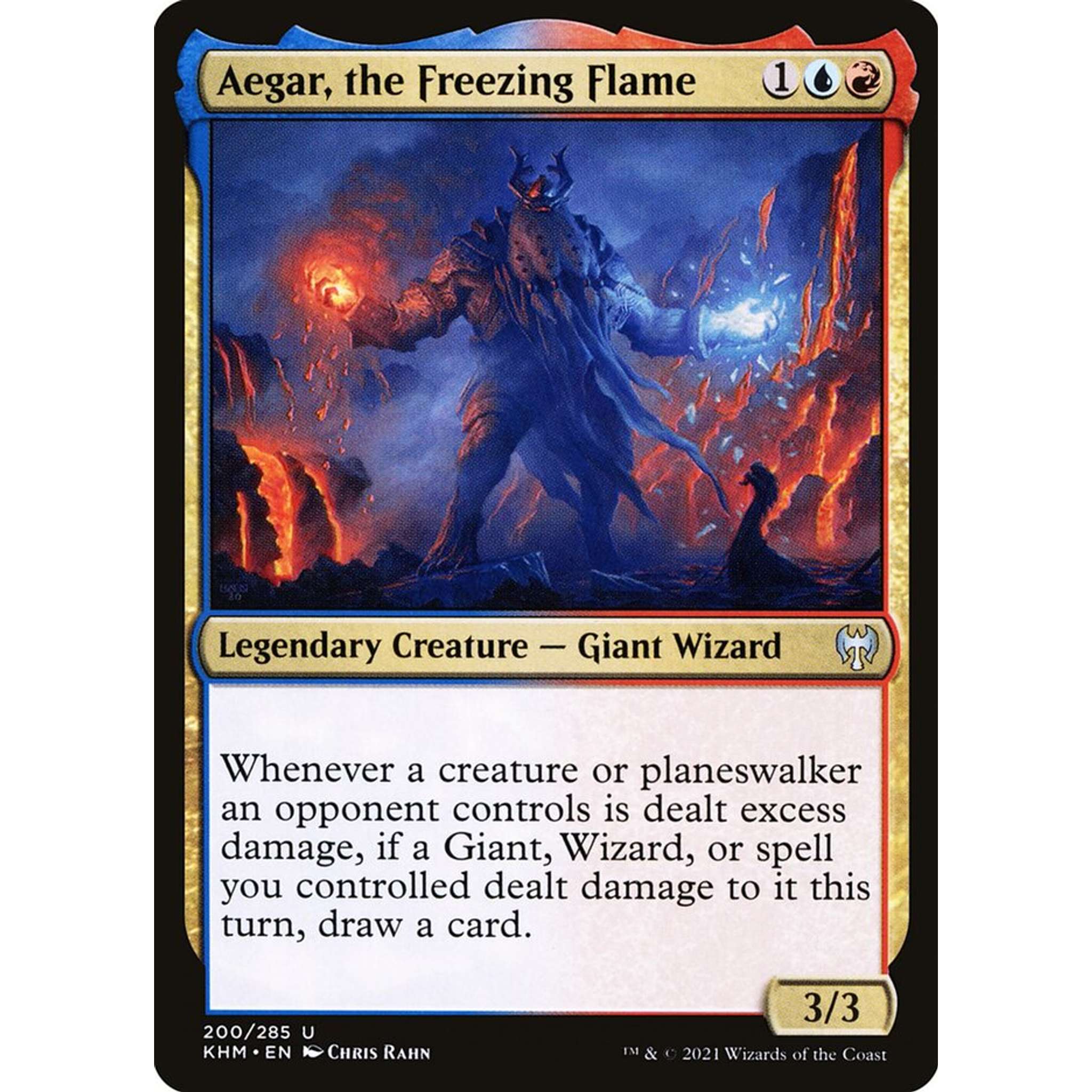 Aegar, the Freezing Flame (KHM 200) — Moore Collectables UK