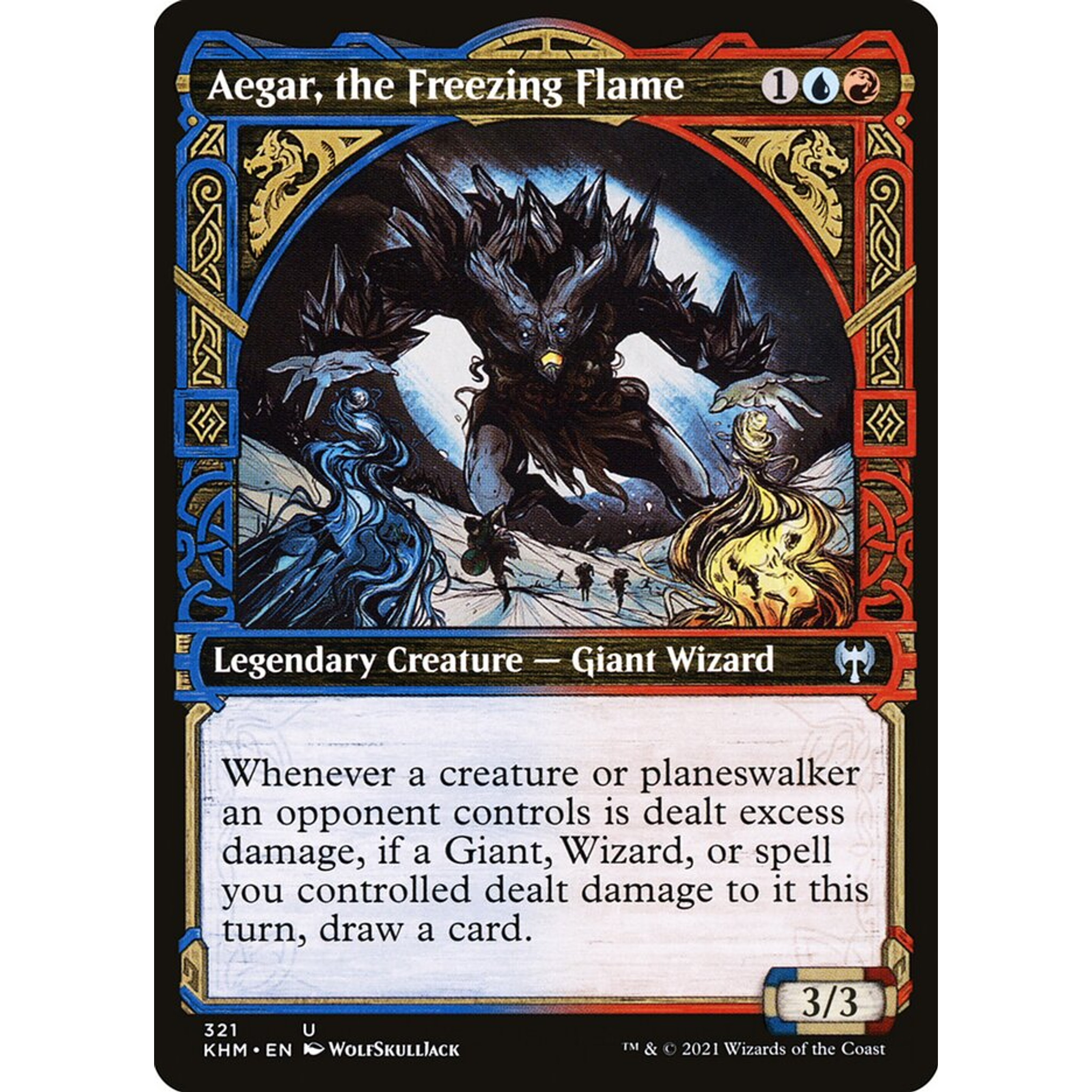 Aegar, the Freezing Flame (KHM 321) — Moore Collectables UK