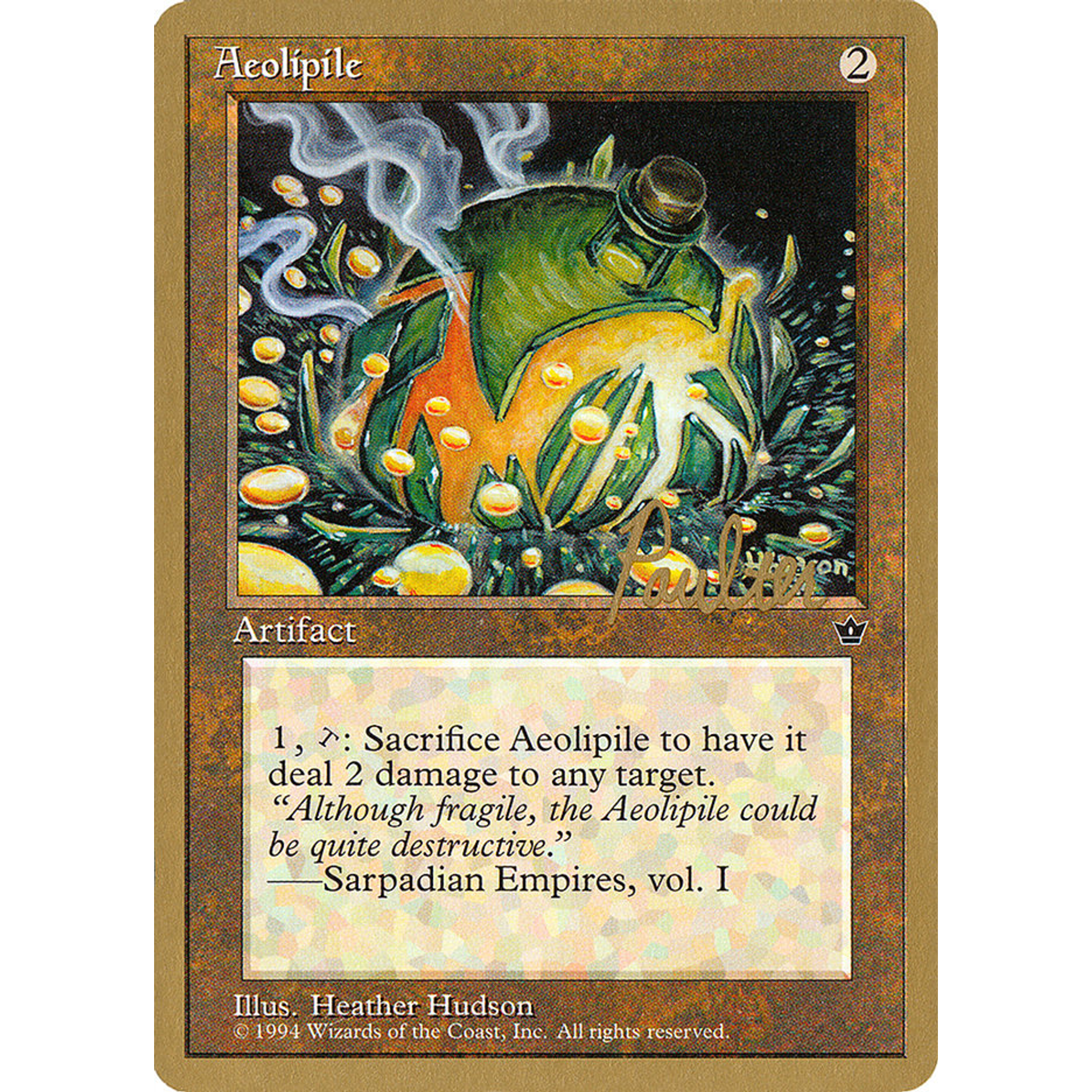 Aeolipile (PTC pp81) — Moore Collectables UK