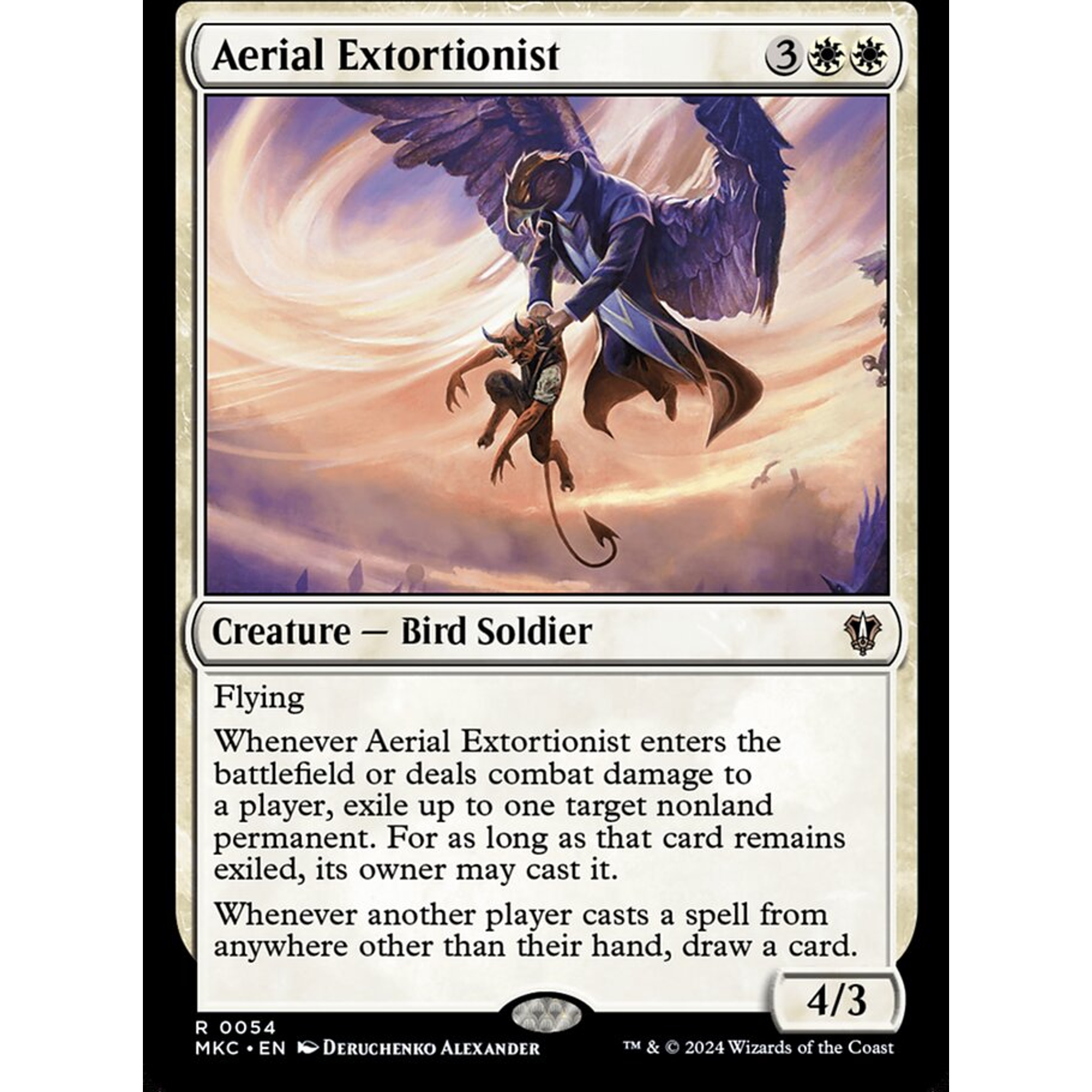 Aerial Extortionist (MKC 54) — Moore Collectables UK