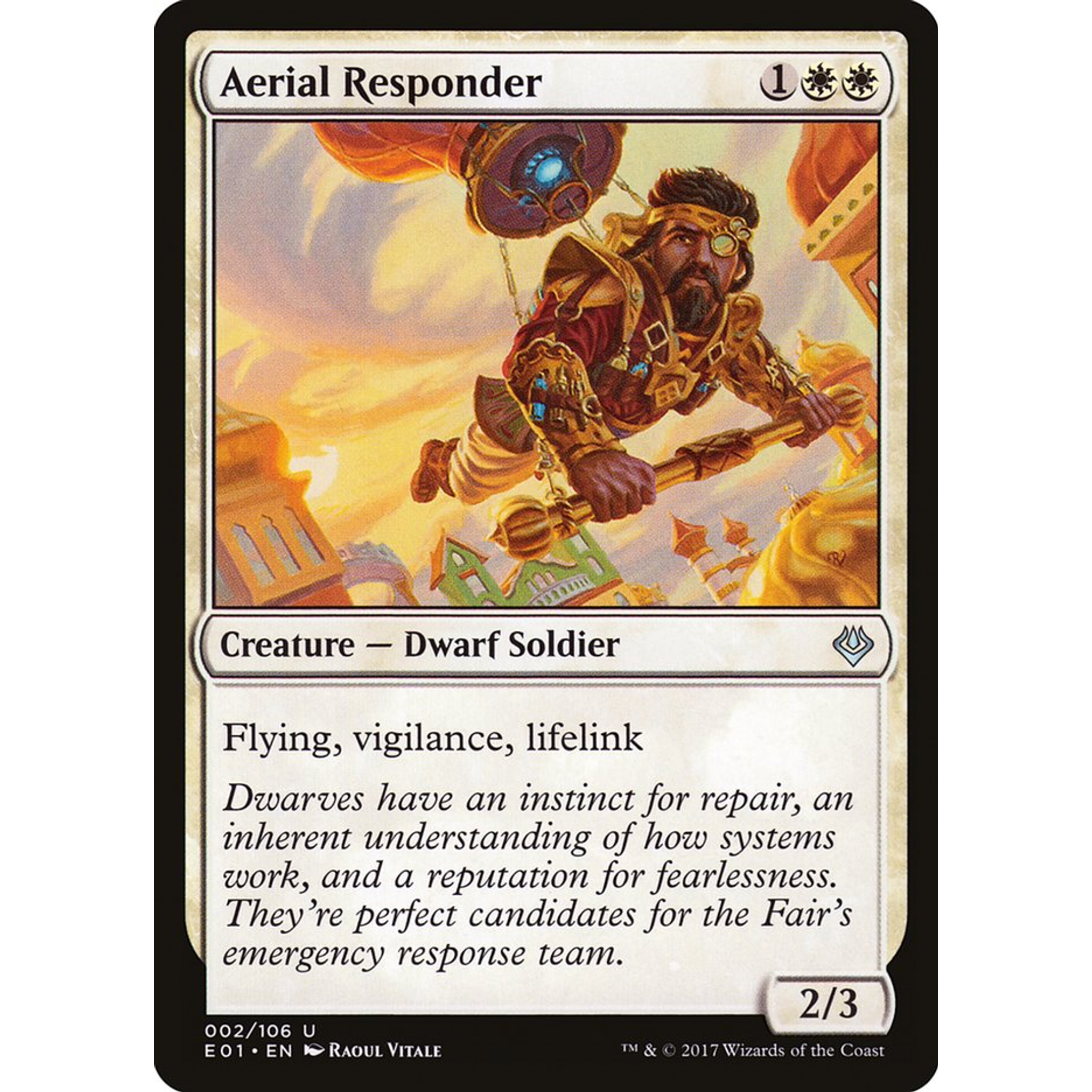 Aerial Responder (E01 2) — Moore Collectables UK