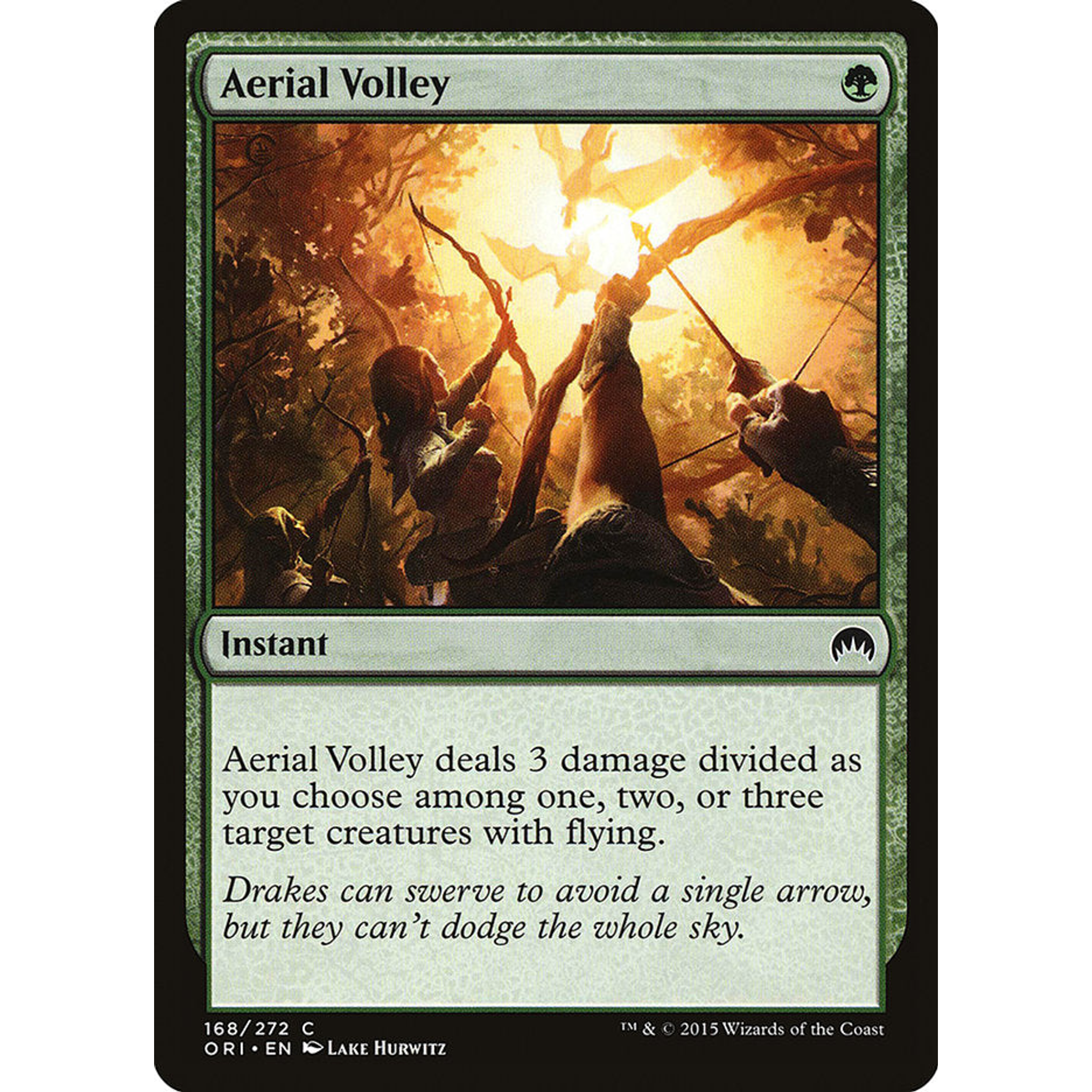 Aerial Volley (ORI 168) — Moore Collectables UK