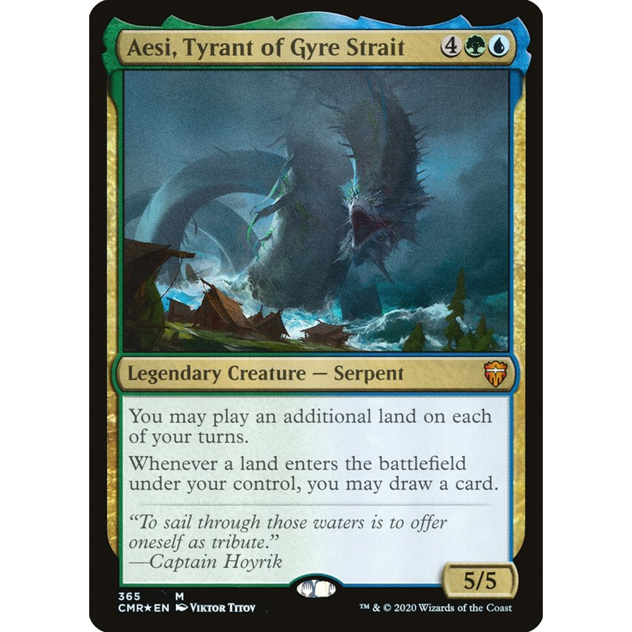 Aesi, Tyrant of Gyre Strait (CMR 365) — Moore Collectables UK