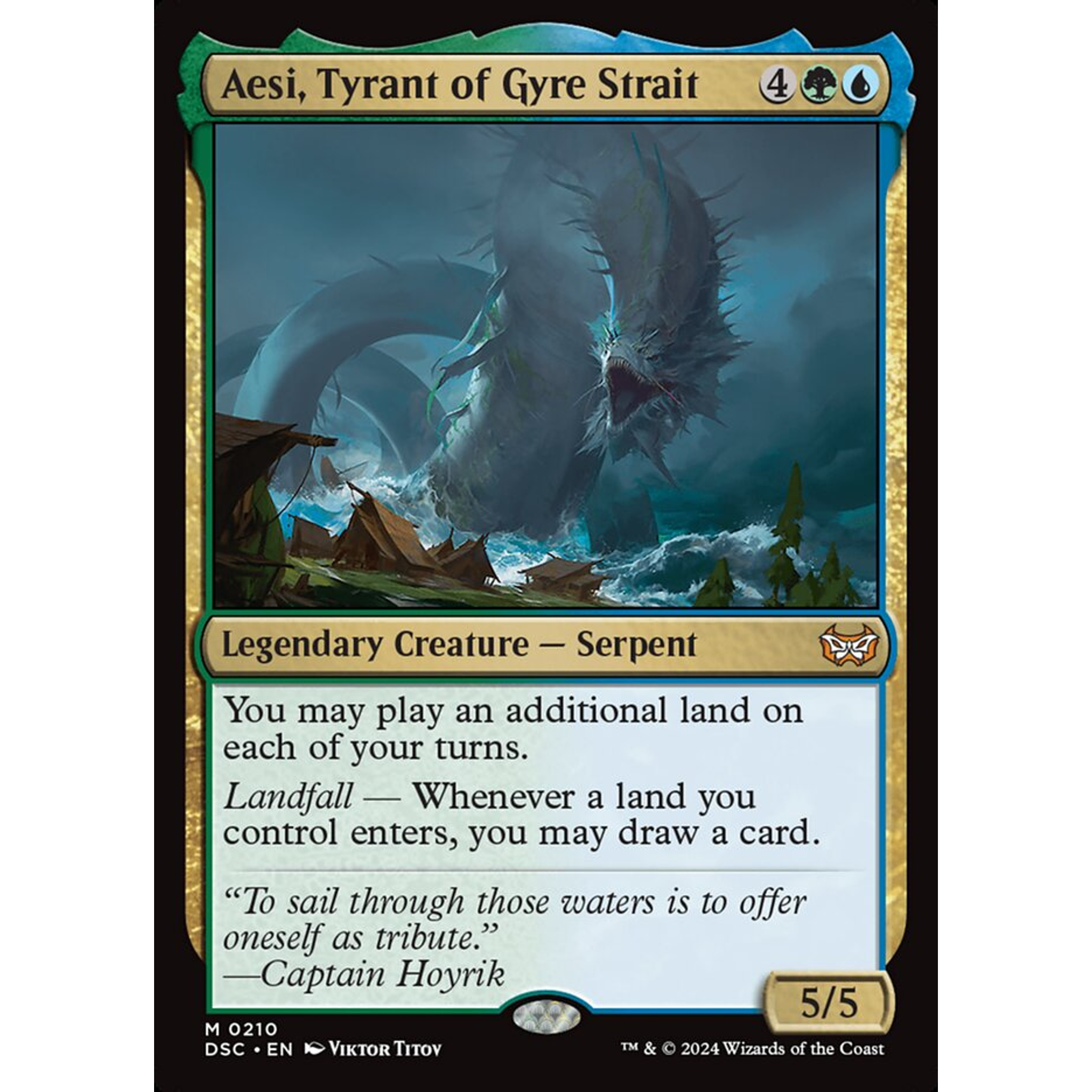 Aesi, Tyrant of Gyre Strait (DSC 210) — Moore Collectables UK