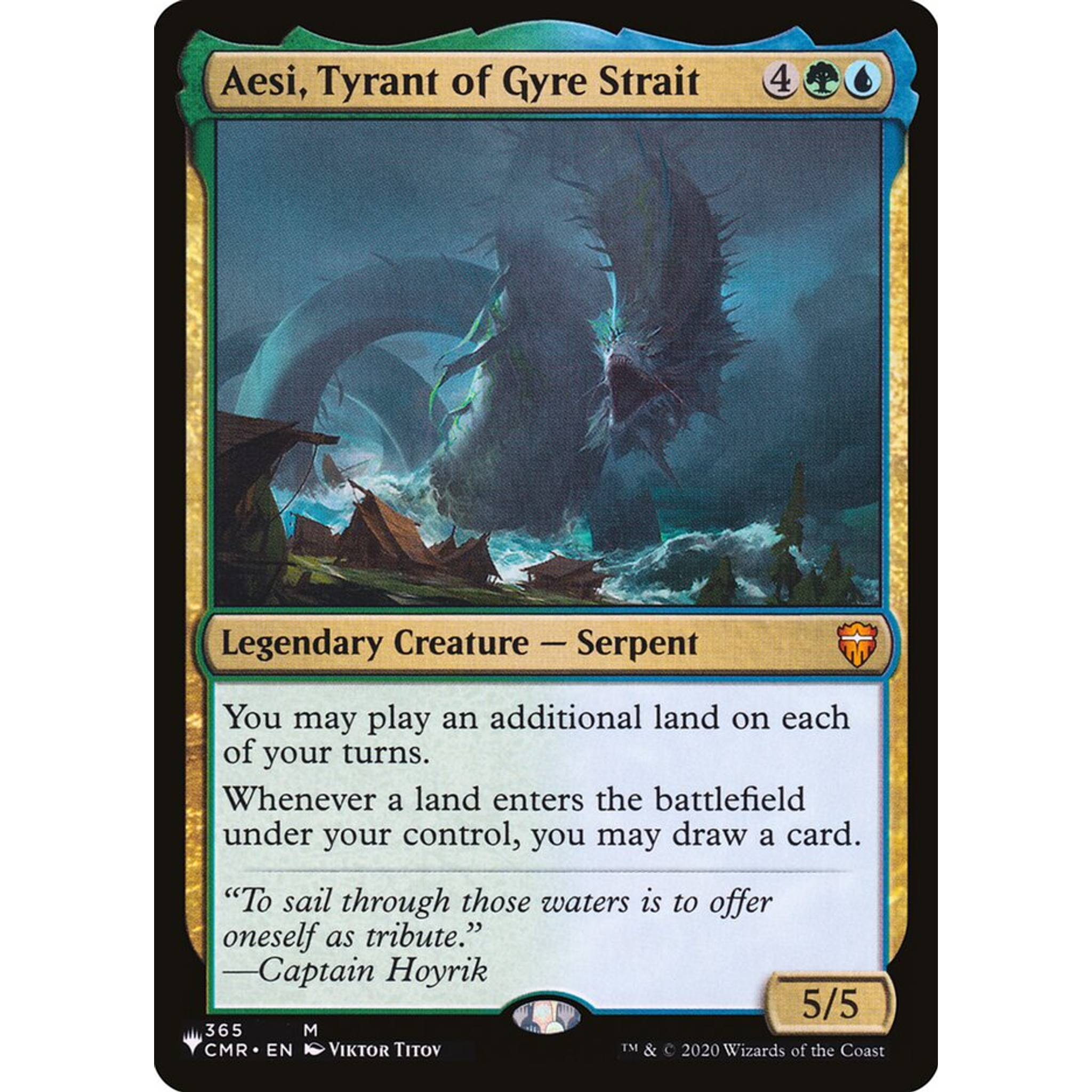 Aesi, Tyrant of Gyre Strait (PLST CMR-365) — Moore Collectables UK