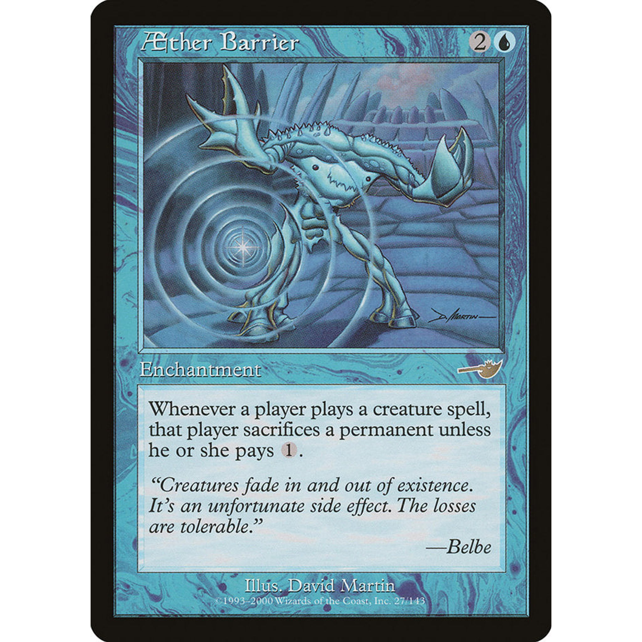 Aether Barrier (NEM 27) — Moore Collectables UK