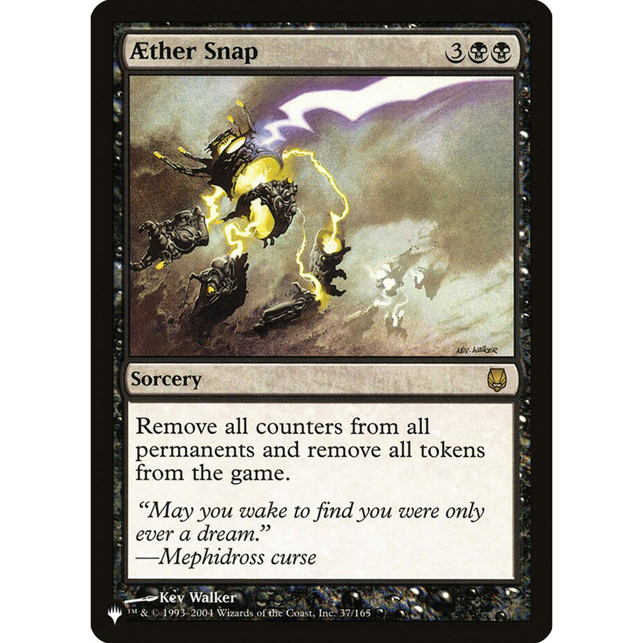 Aether Snap (PLST DST-37) — Moore Collectables UK