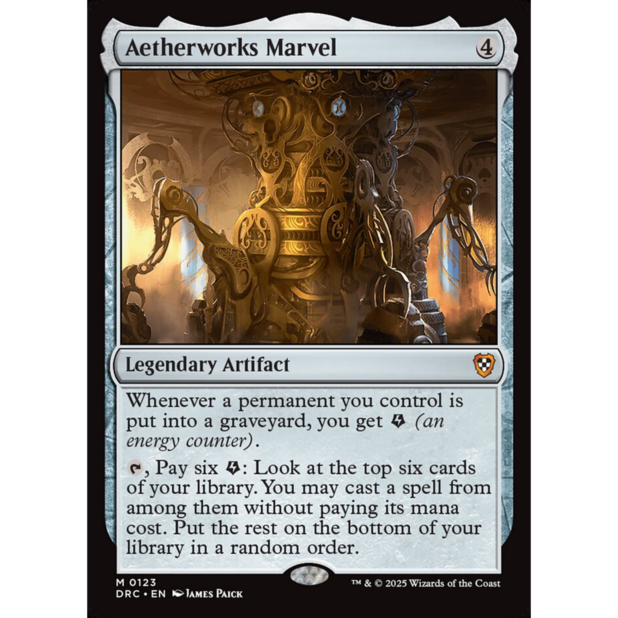 Aetherworks Marvel (DRC 123) — Moore Collectables UK