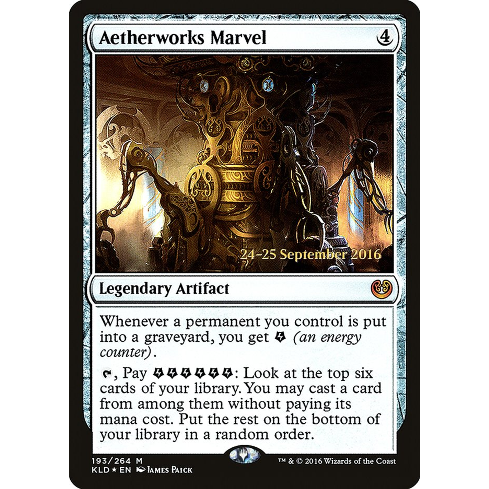 Aetherworks Marvel (PKLD 193s) — Moore Collectables UK