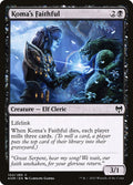 Koma's Faithful – Common Magic: The Gathering card from Kaldheim (#102)